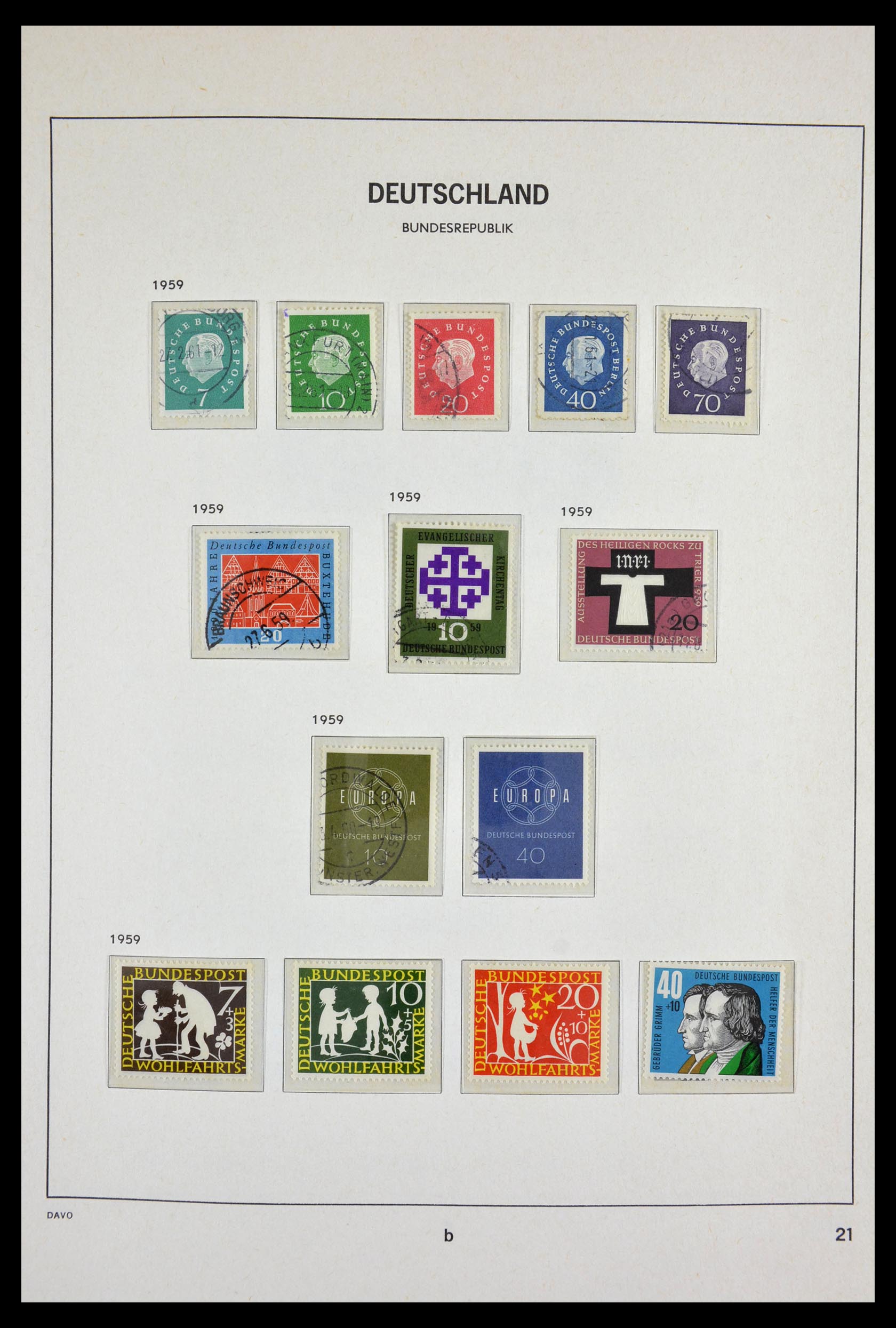 29524 026 - 29524 Bundespost 1946-2000.