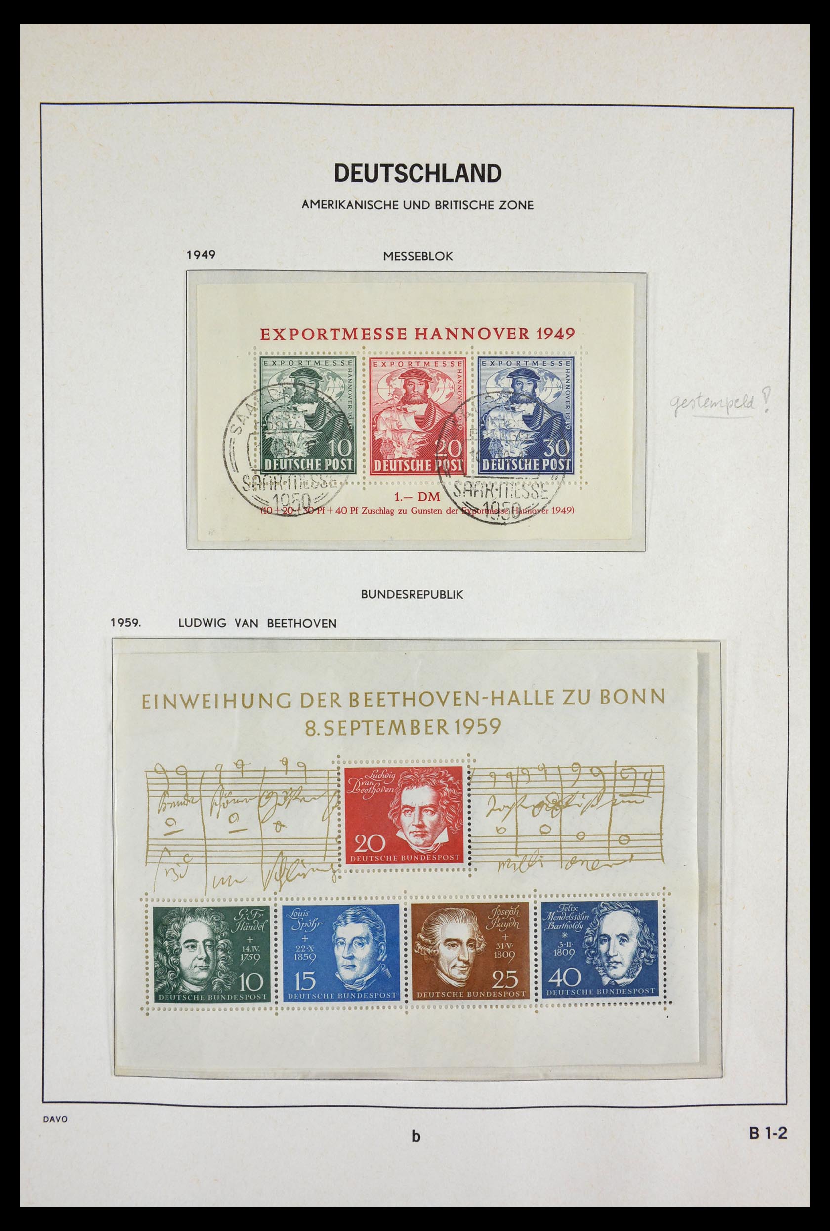 29524 027 - 29524 Bundespost 1946-2000.