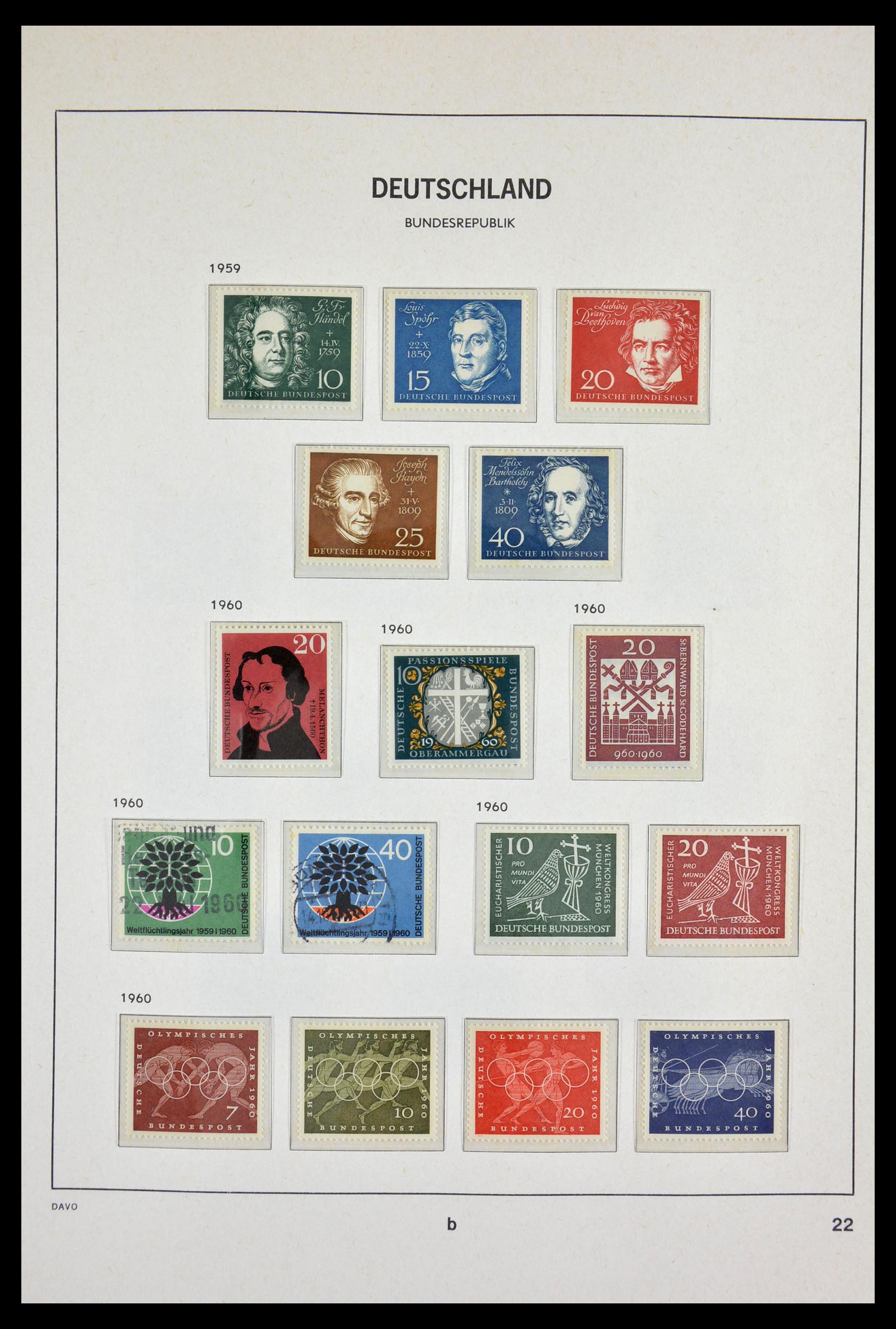 29524 028 - 29524 Bundespost 1946-2000.