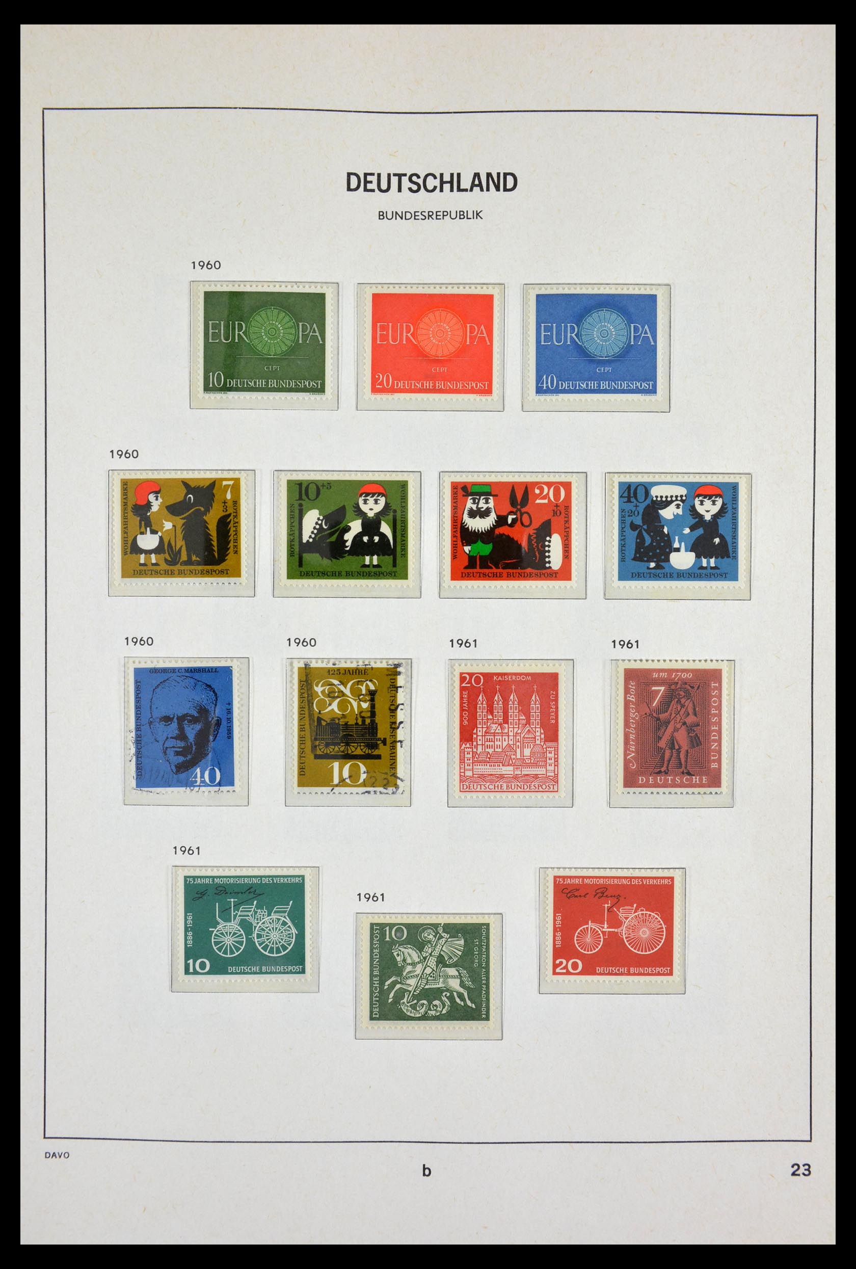29524 029 - 29524 Bundespost 1946-2000.