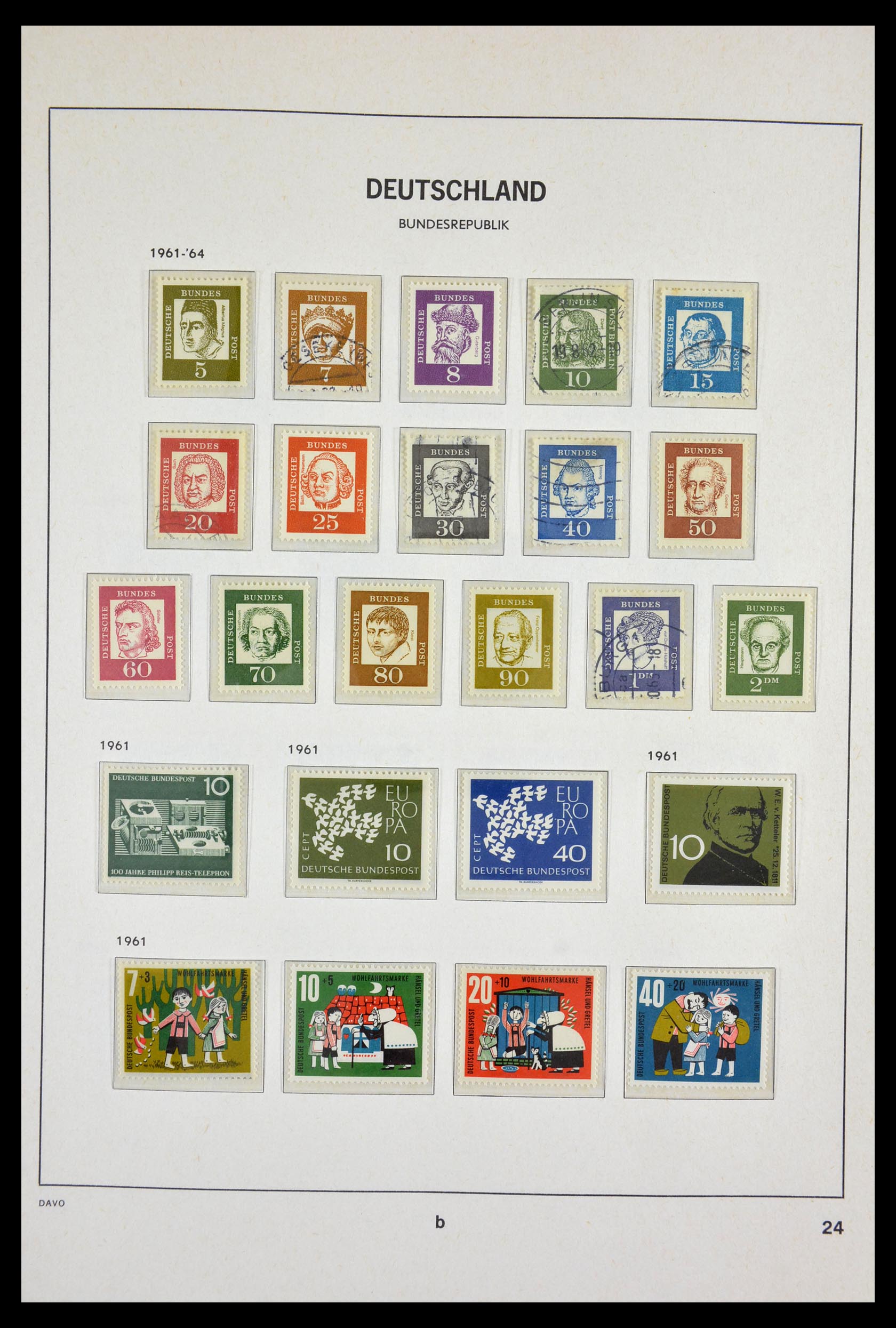 29524 030 - 29524 Bundespost 1946-2000.