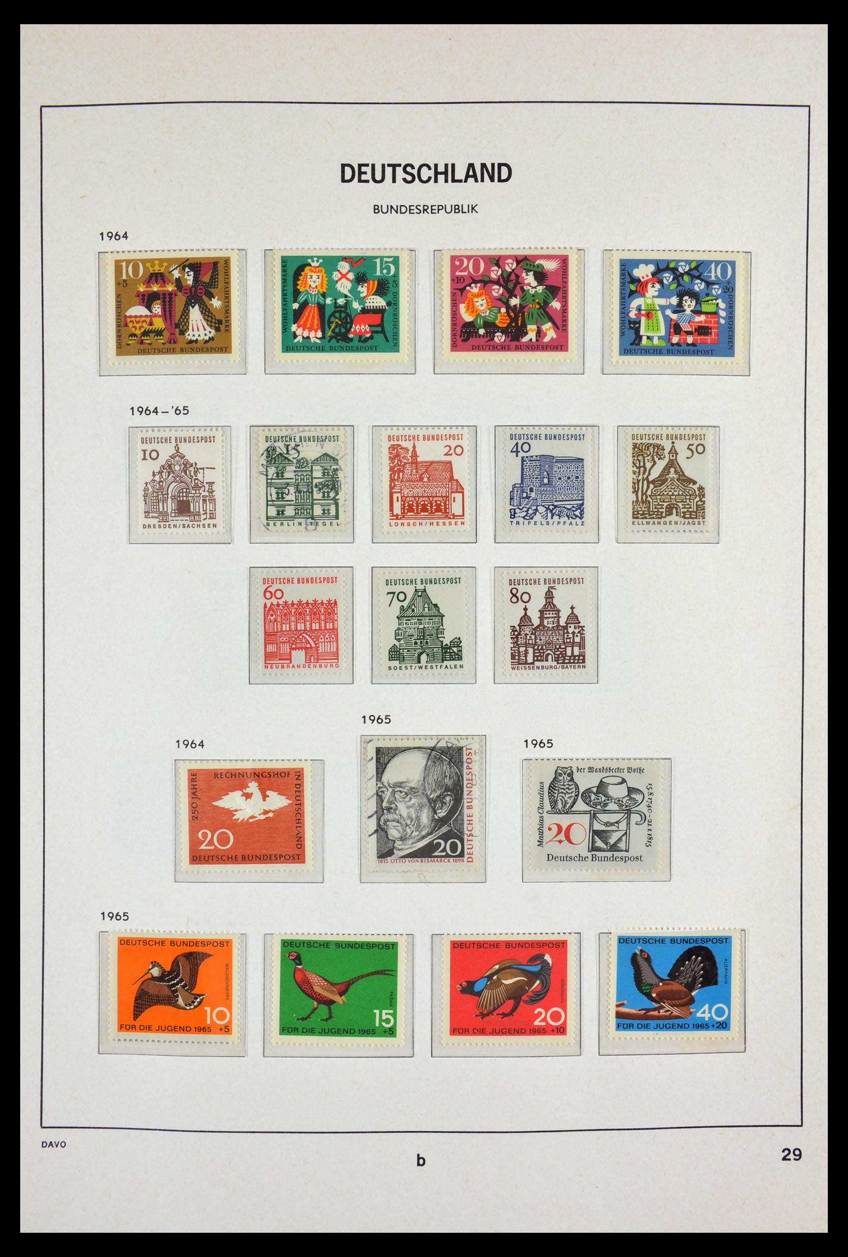 29524 036 - 29524 Bundespost 1946-2000.