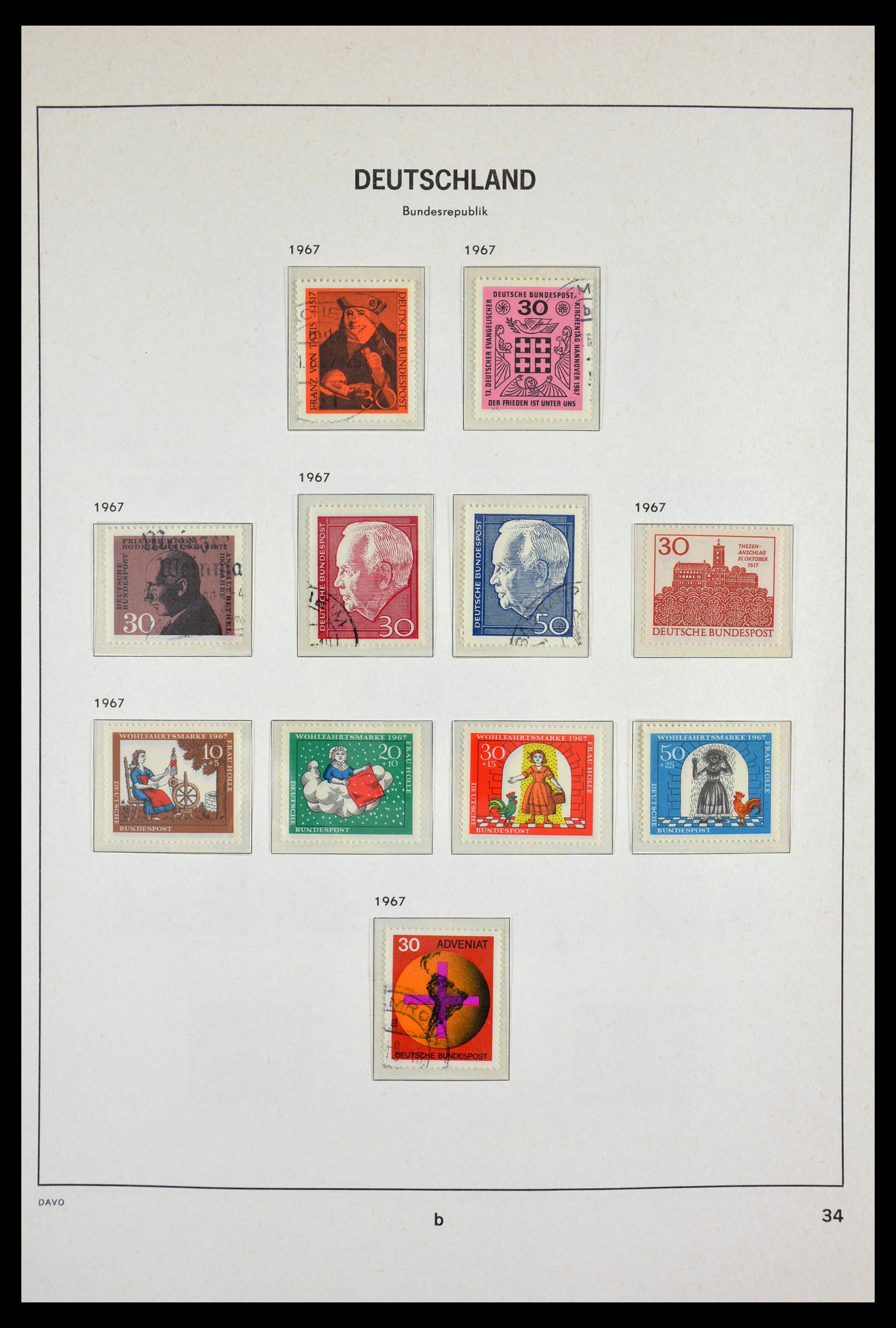 29524 041 - 29524 Bundespost 1946-2000.