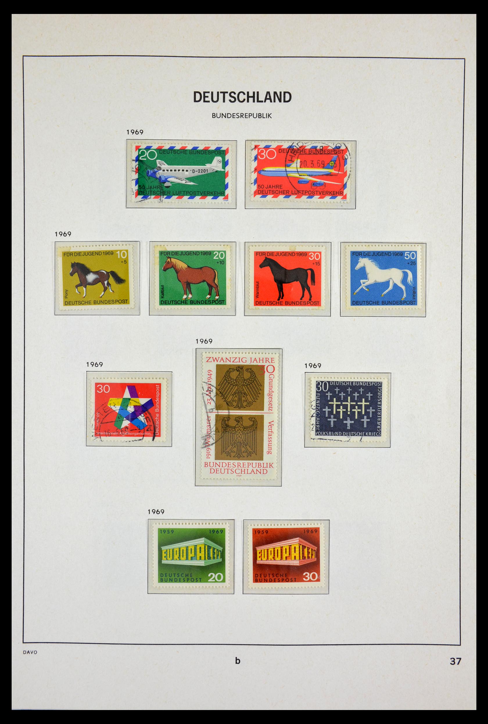 29524 045 - 29524 Bundespost 1946-2000.