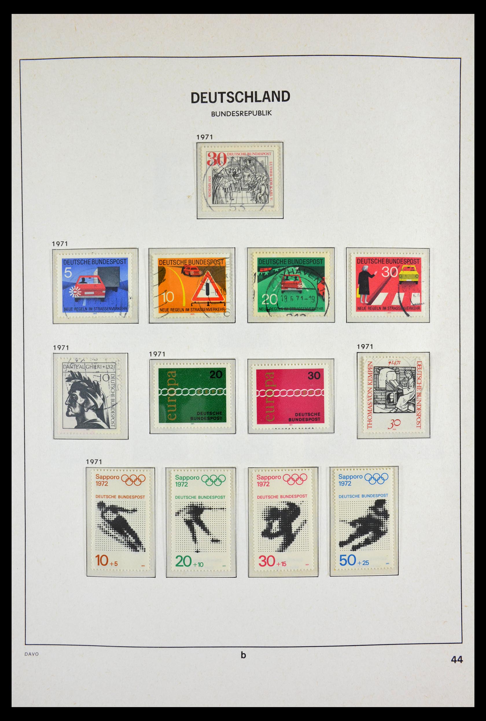 29524 052 - 29524 Bundespost 1946-2000.