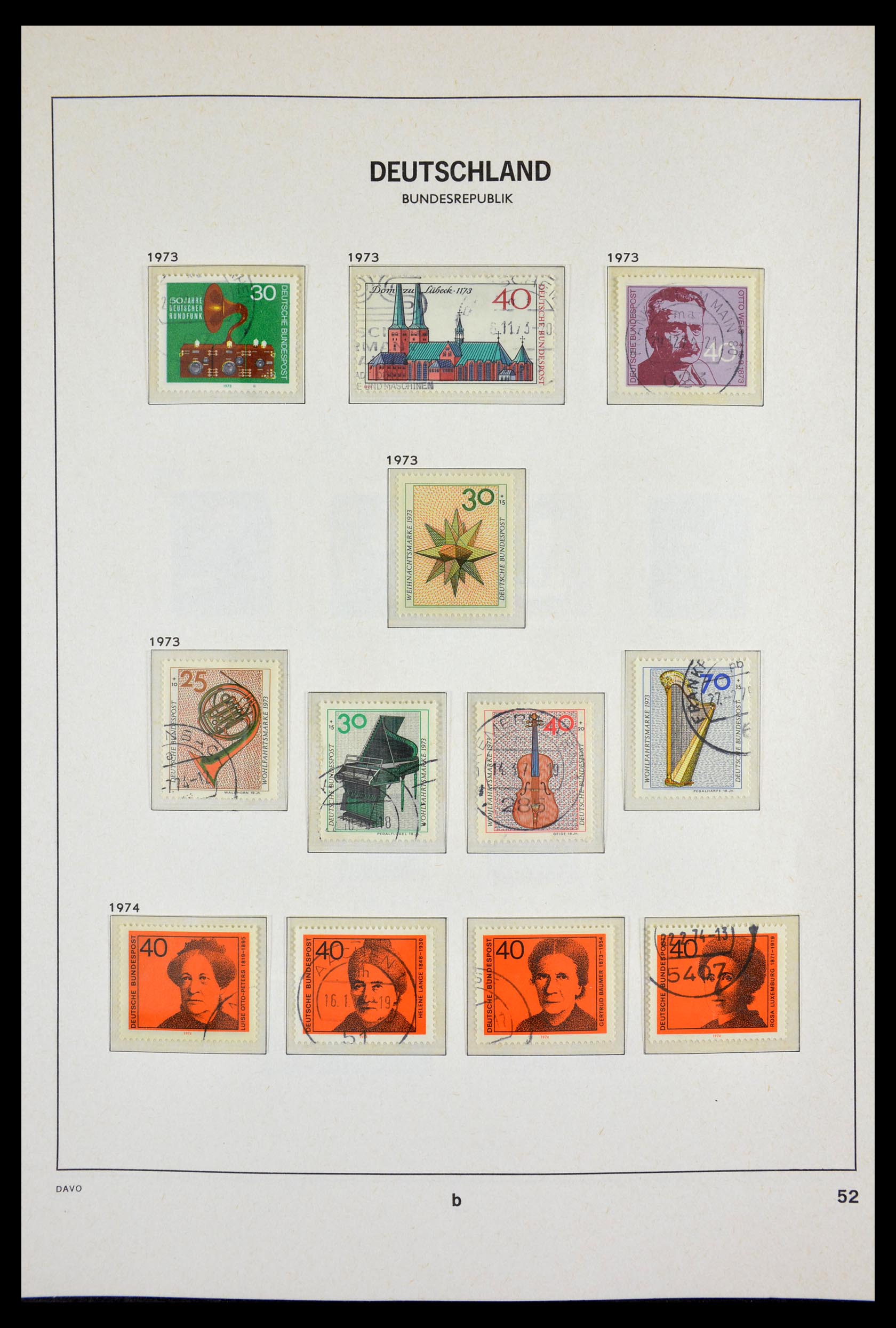 29524 062 - 29524 Bundespost 1946-2000.