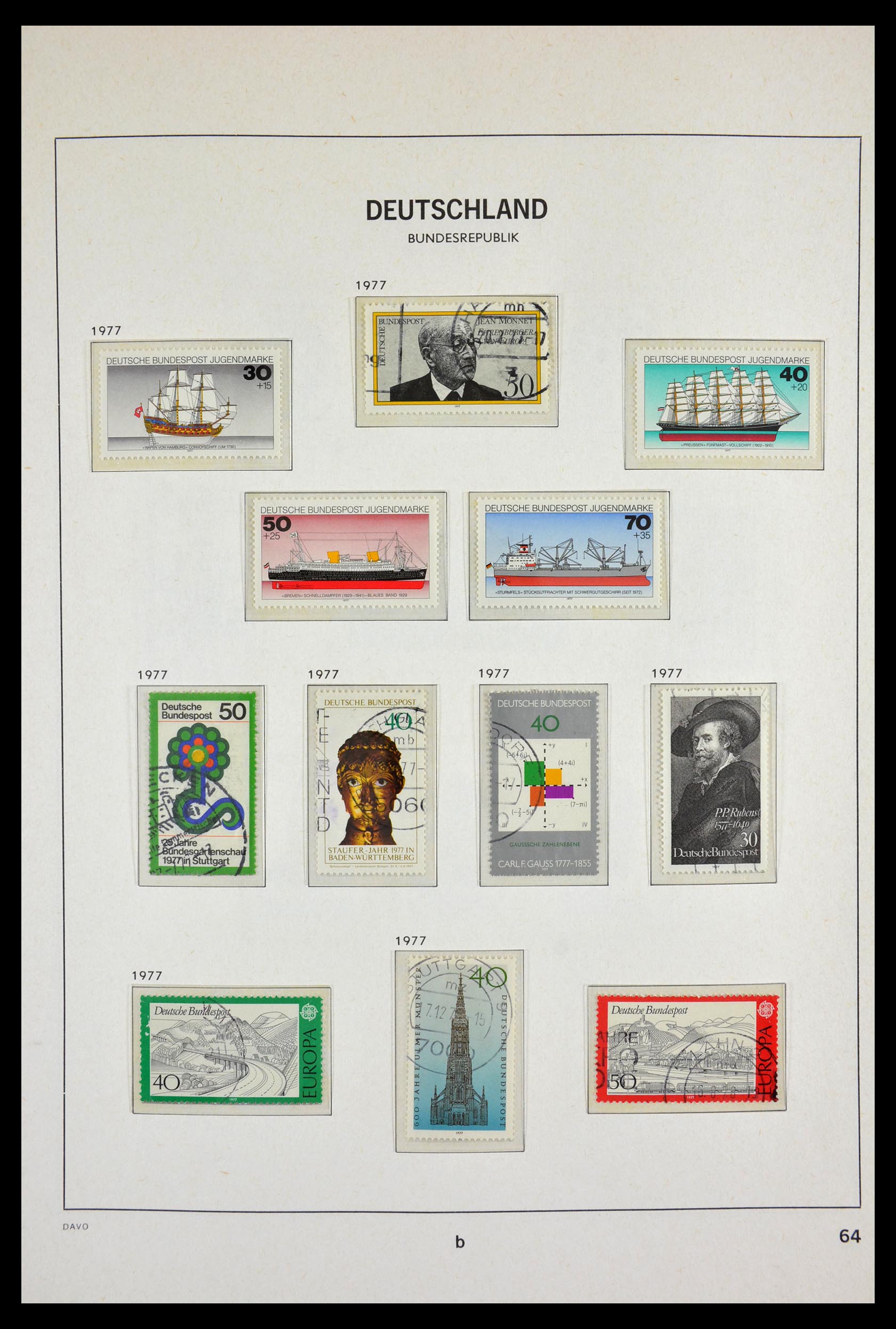 29524 076 - 29524 Bundespost 1946-2000.