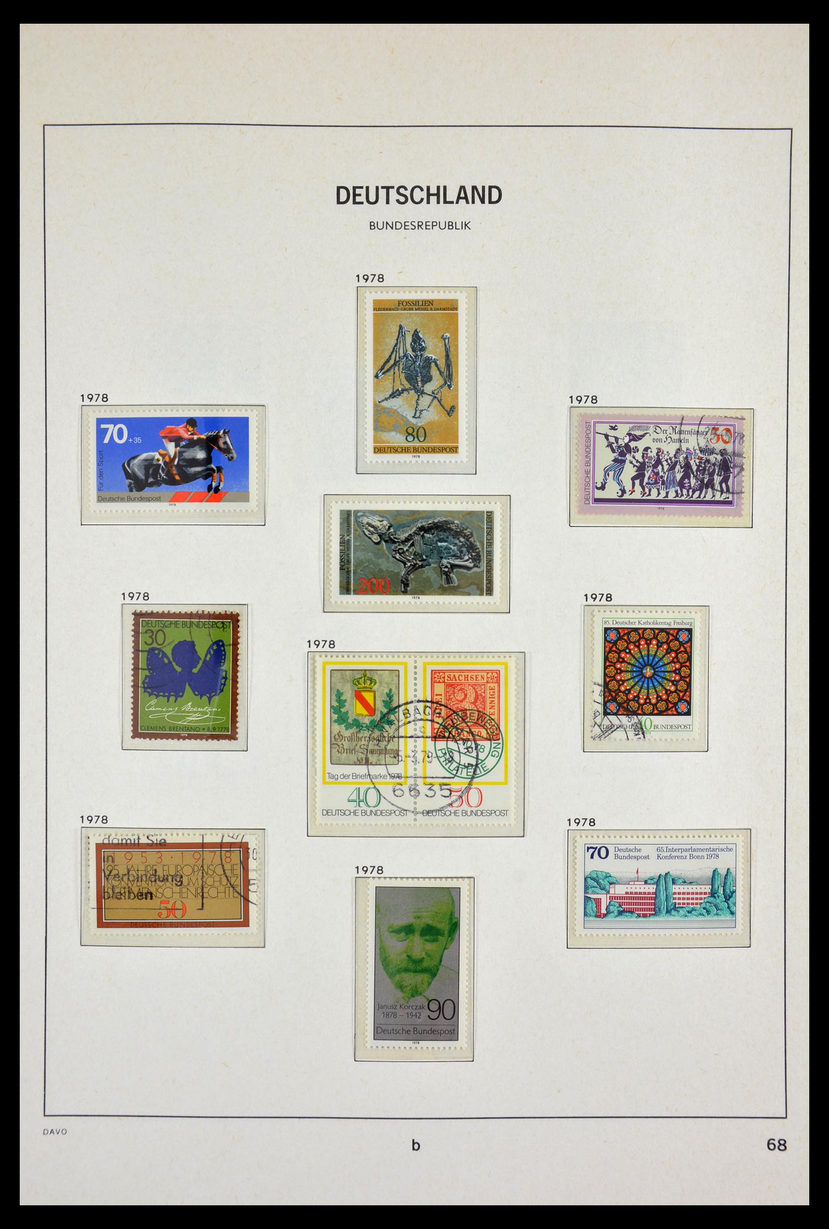 29524 081 - 29524 Bundespost 1946-2000.
