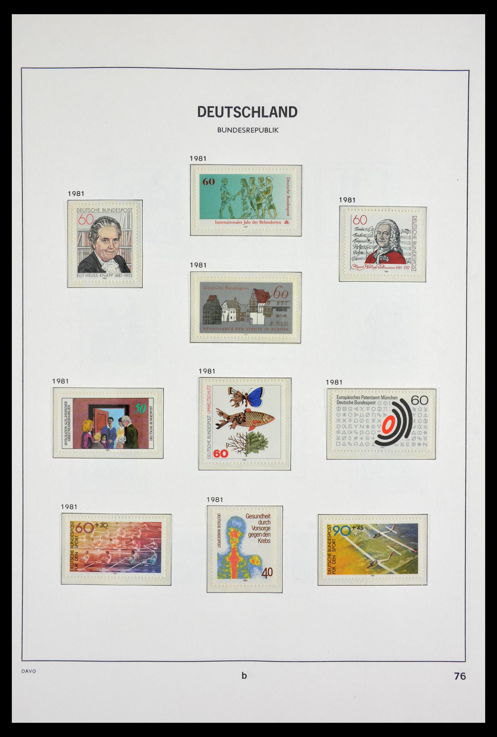 29524 092 - 29524 Bundespost 1946-2000.