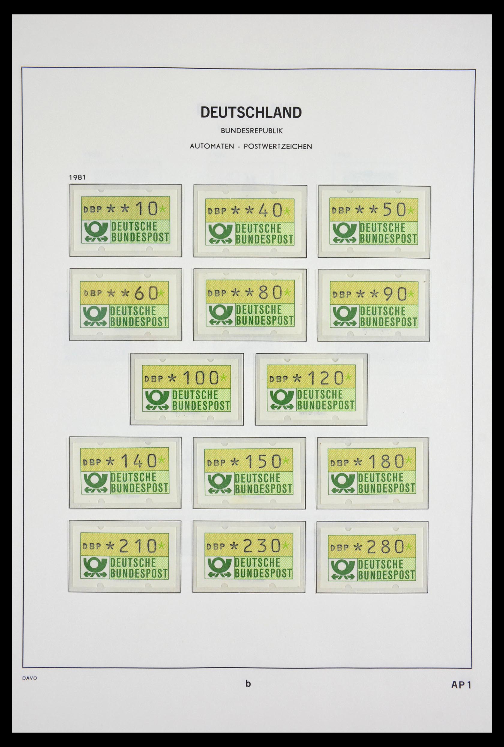 29524 096 - 29524 Bundespost 1946-2000.