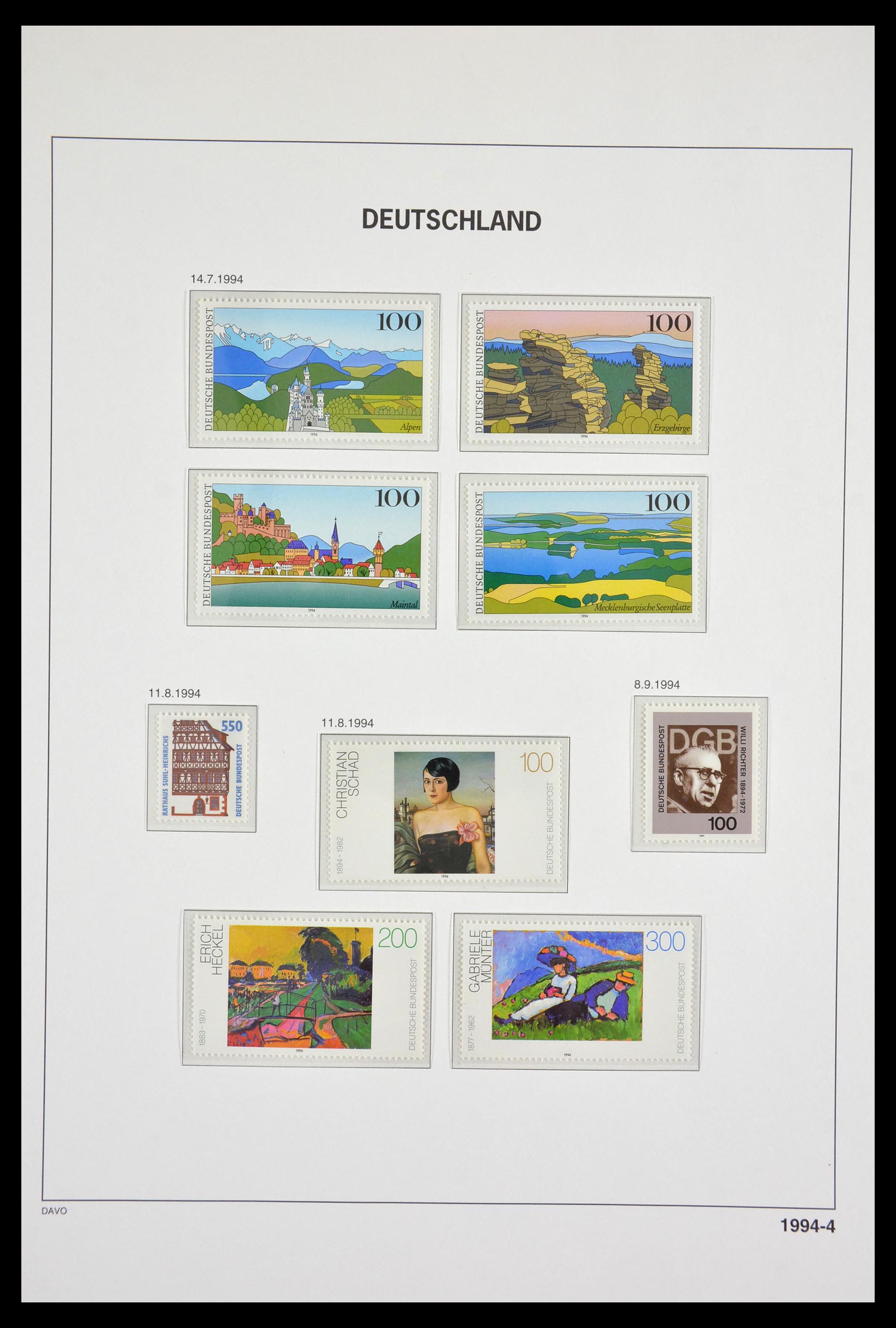 29524 162 - 29524 Bundespost 1946-2000.