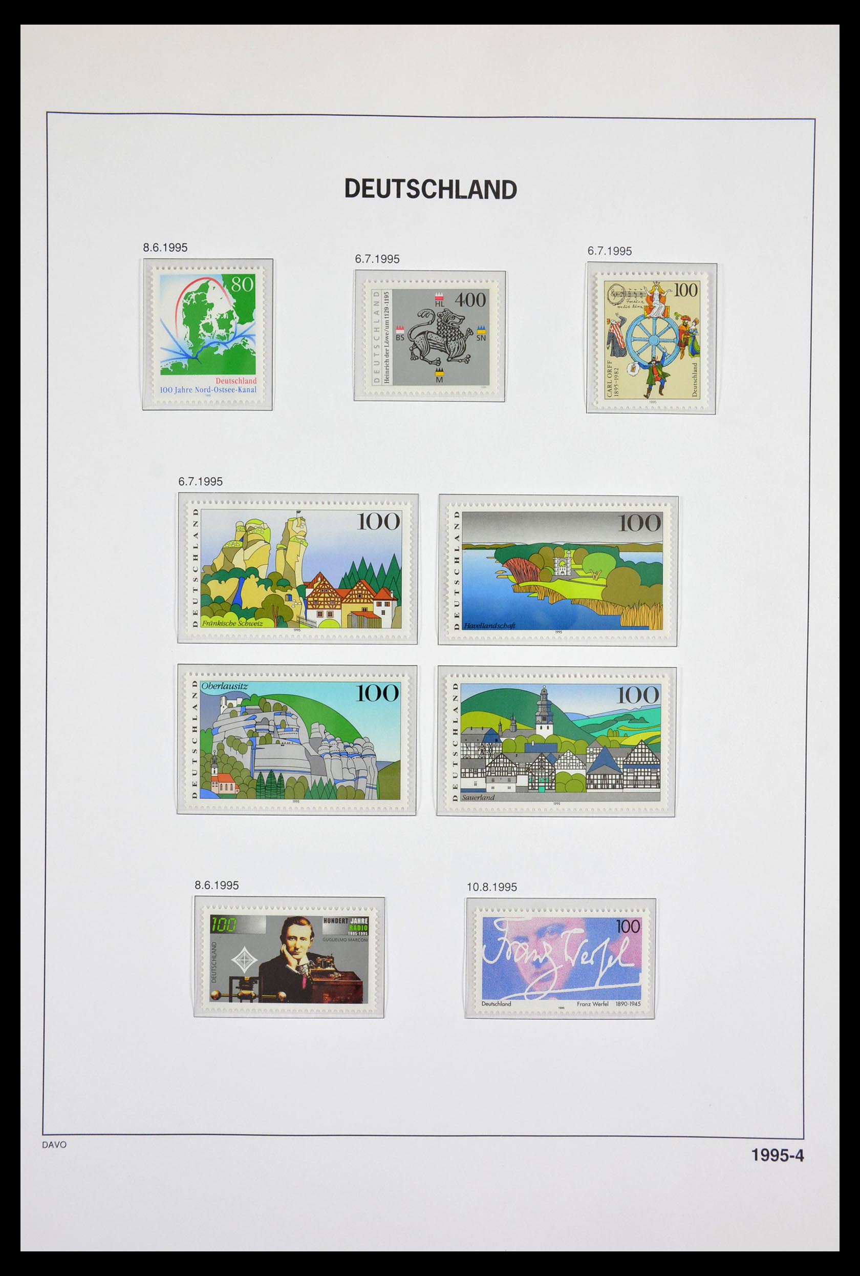 29524 170 - 29524 Bundespost 1946-2000.
