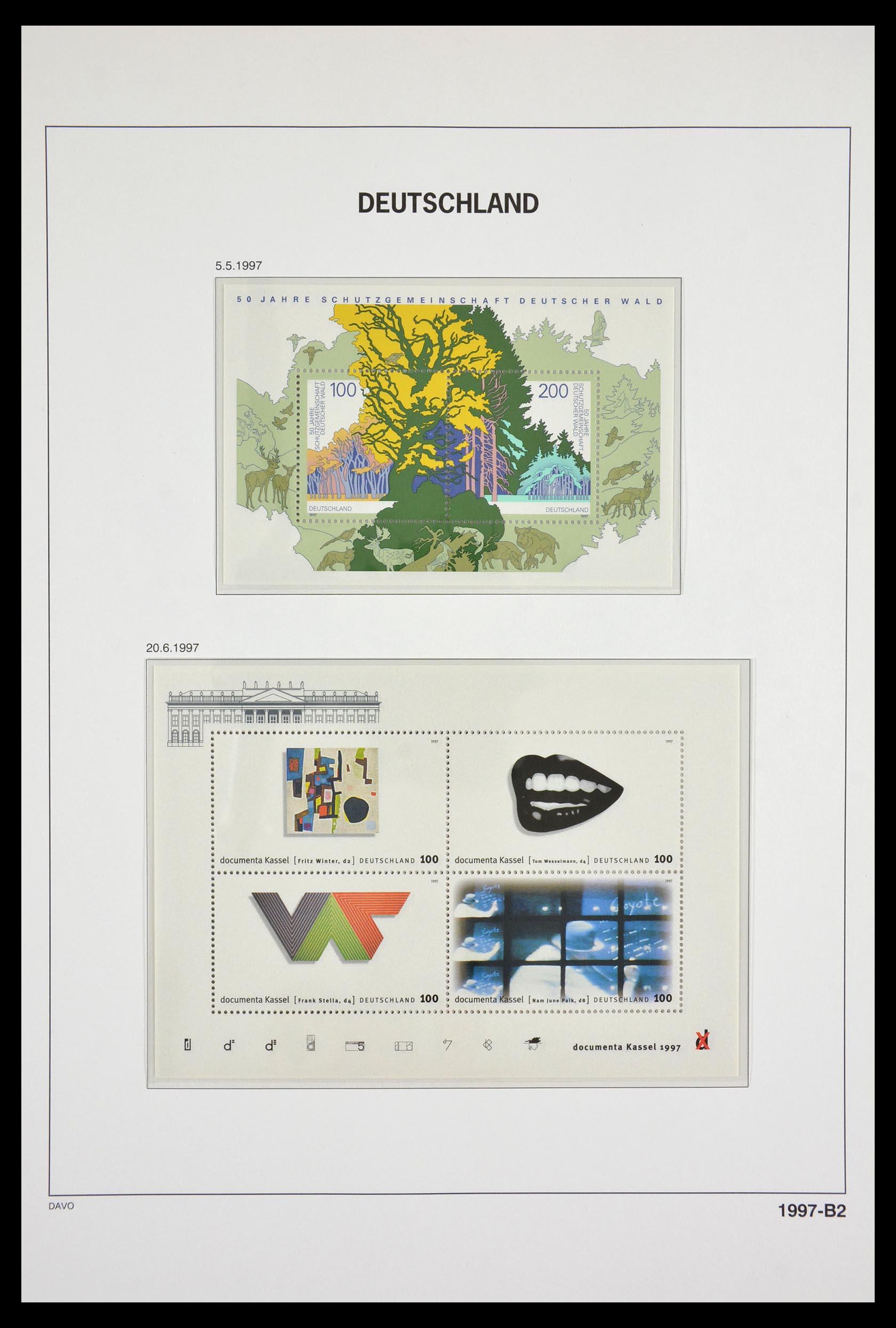 29524 189 - 29524 Bundespost 1946-2000.