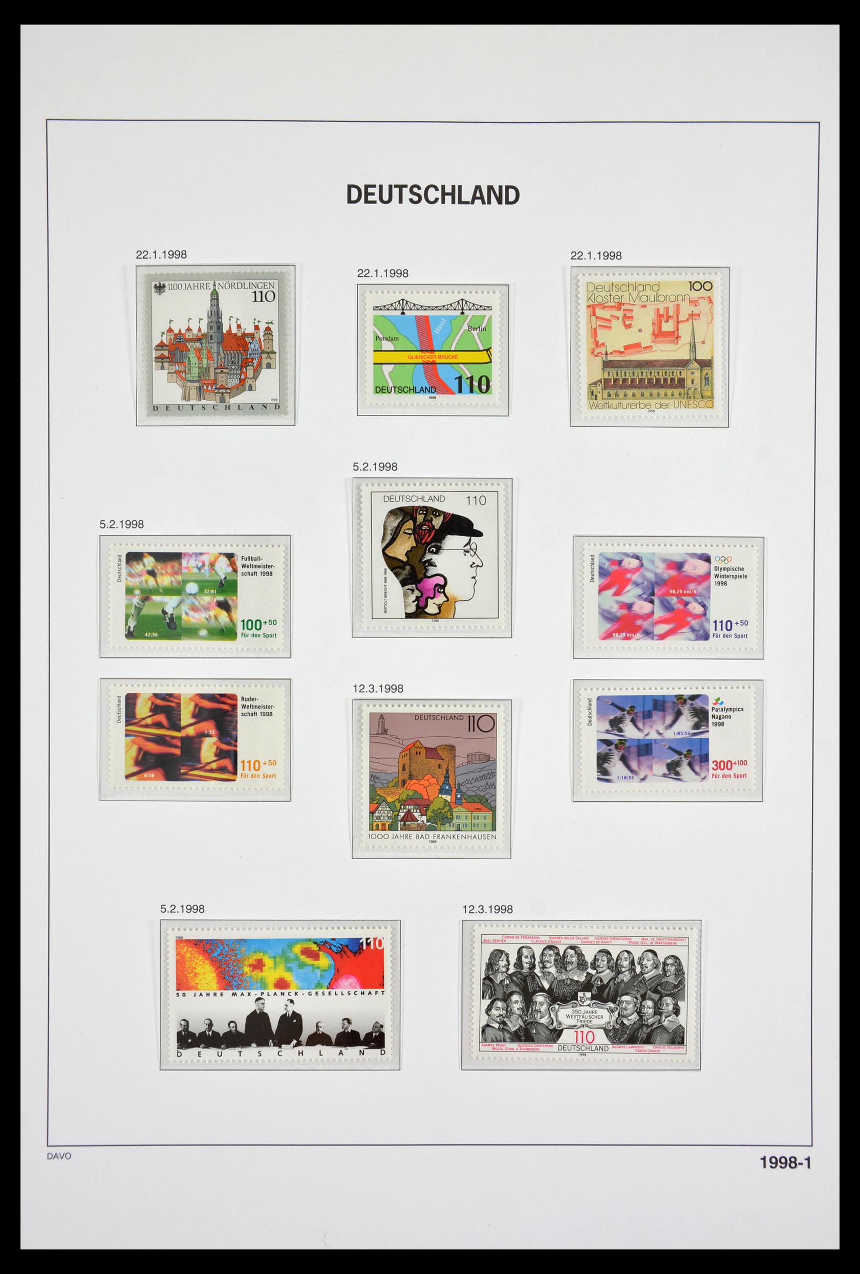 29524 191 - 29524 Bundespost 1946-2000.
