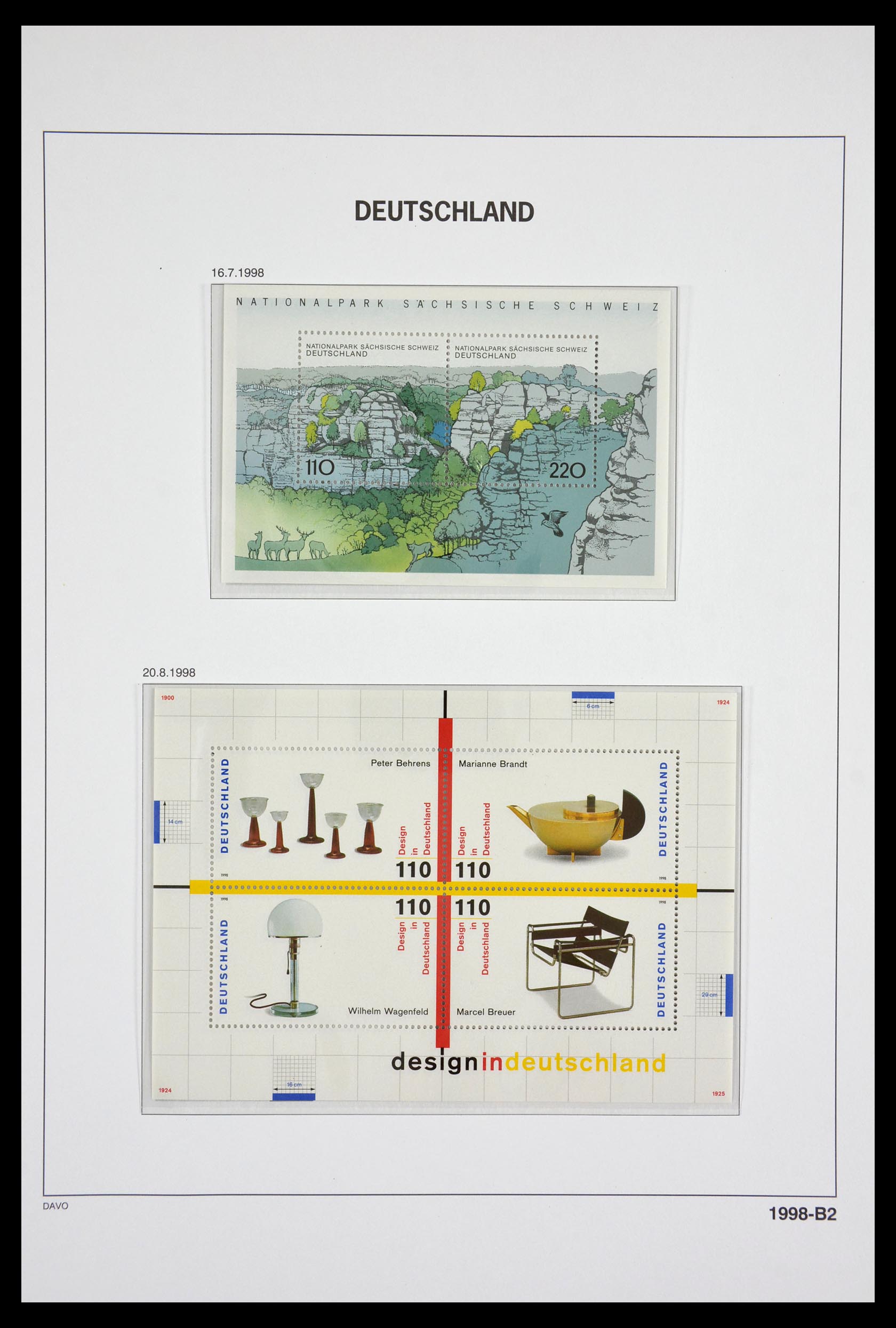 29524 197 - 29524 Bundespost 1946-2000.