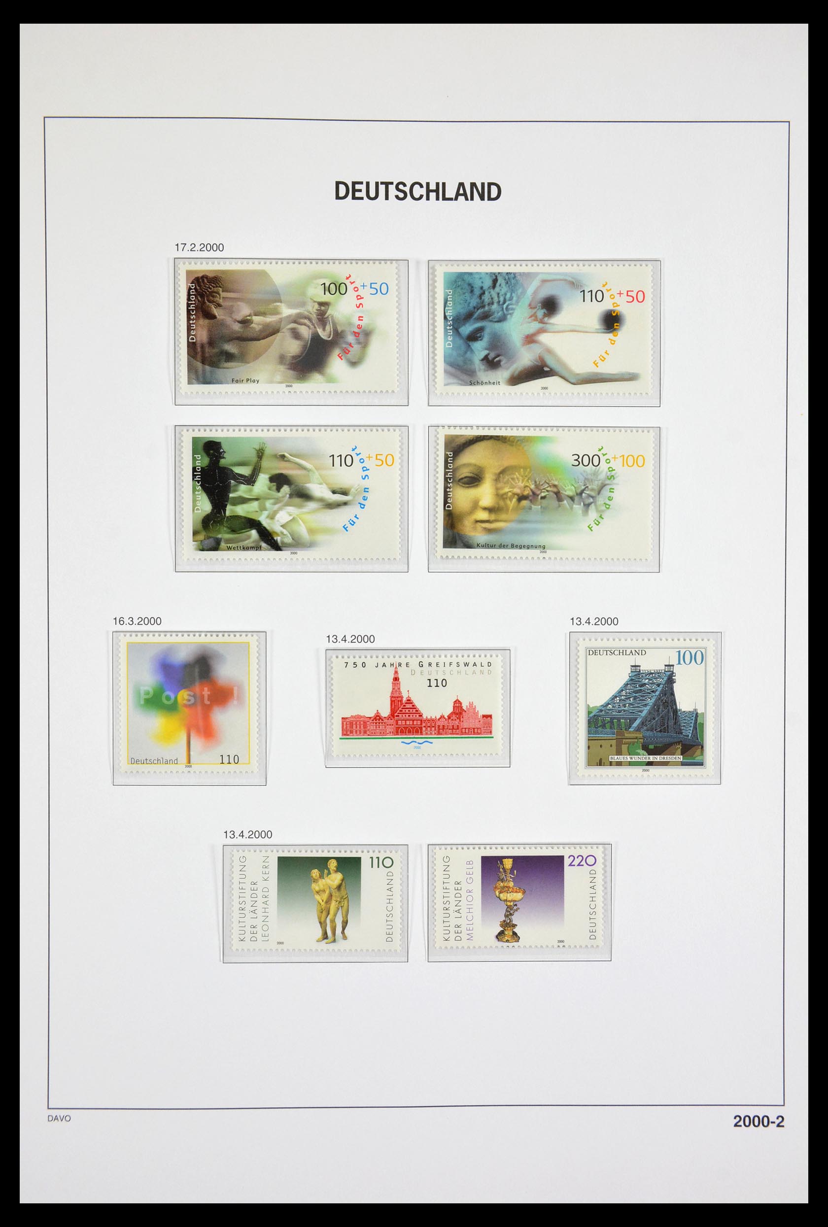 29524 207 - 29524 Bundespost 1946-2000.