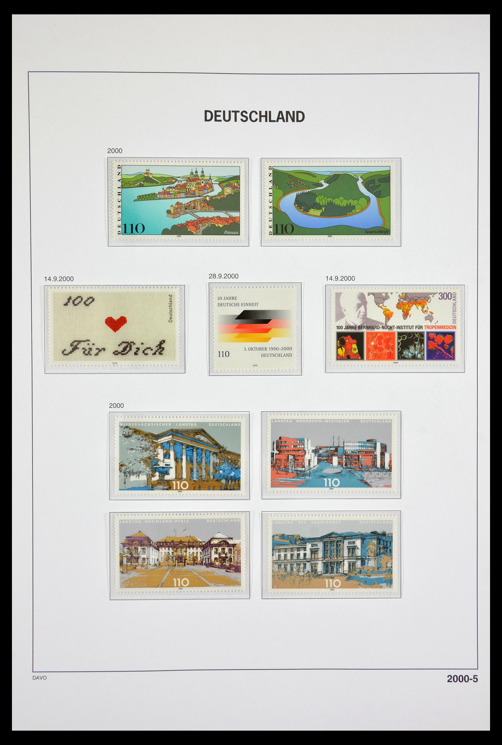 29524 210 - 29524 Bundespost 1946-2000.