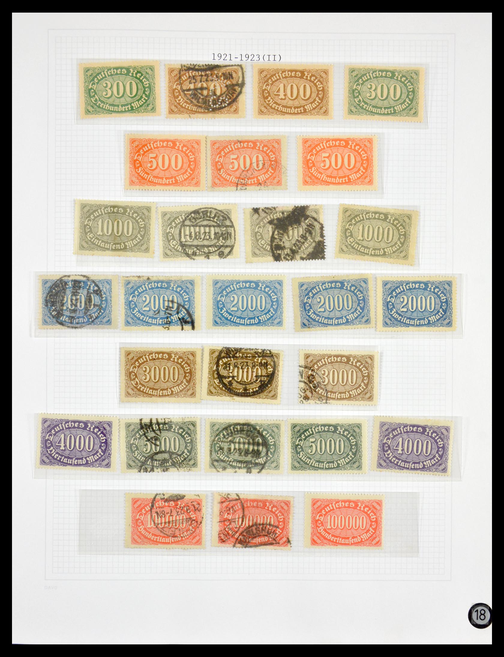 29532 018 - 29532 Germany 1872-1945.