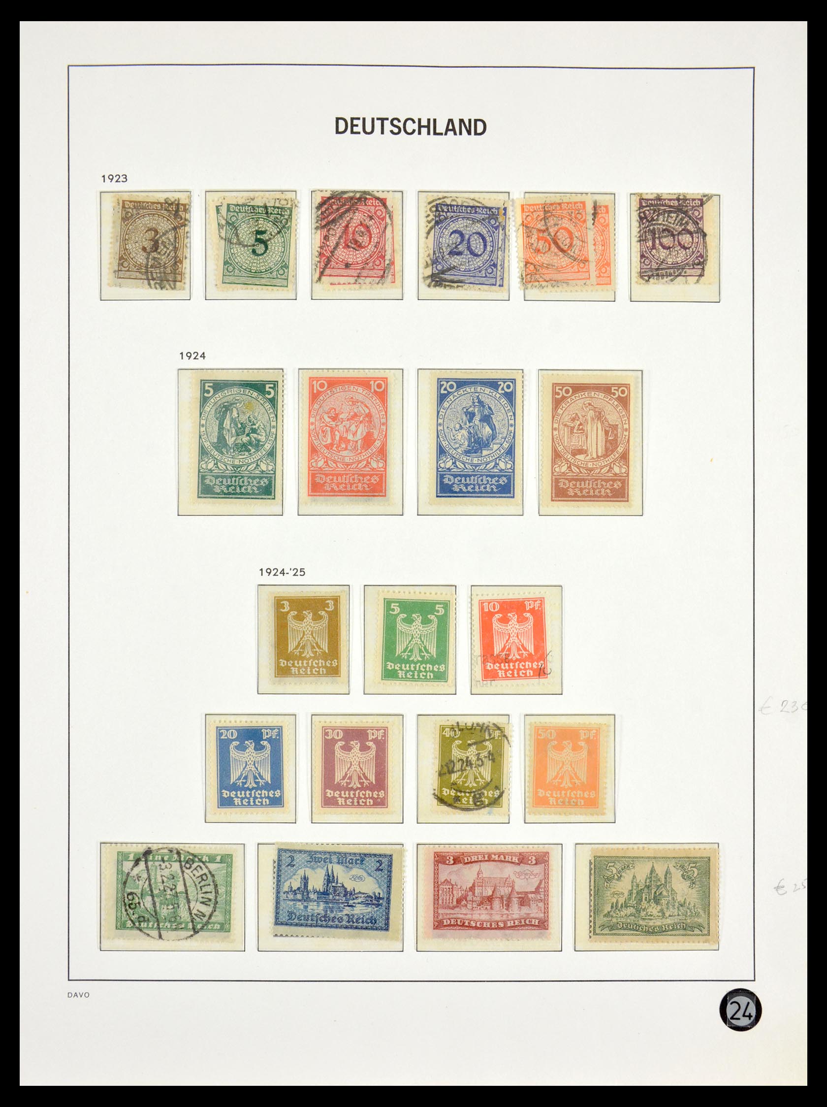 29532 027 - 29532 Germany 1872-1945.