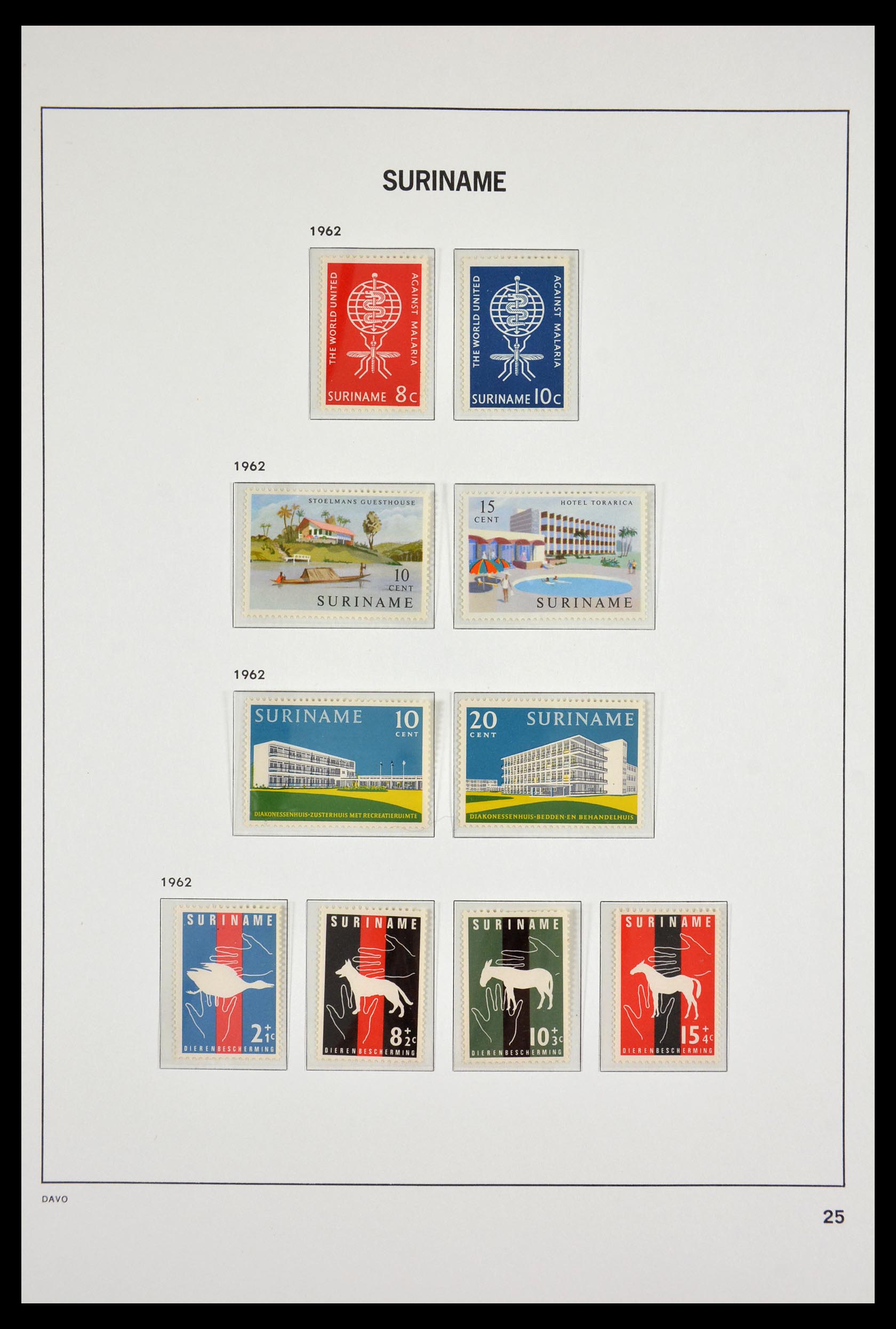 29533 025 - 29533 Suriname 1873-1975.