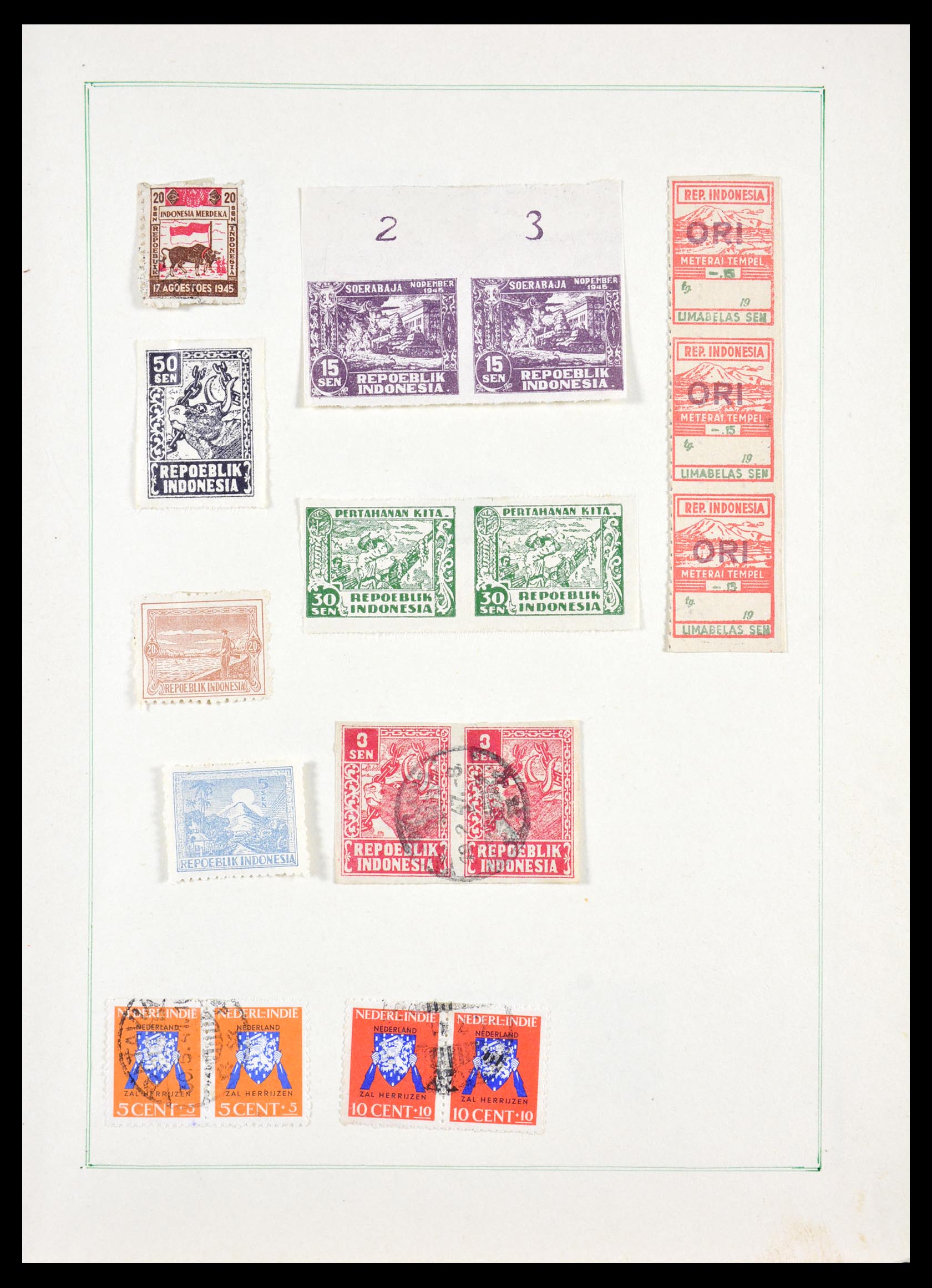 29537 004 - 29537 Indonesia 1949-1965.