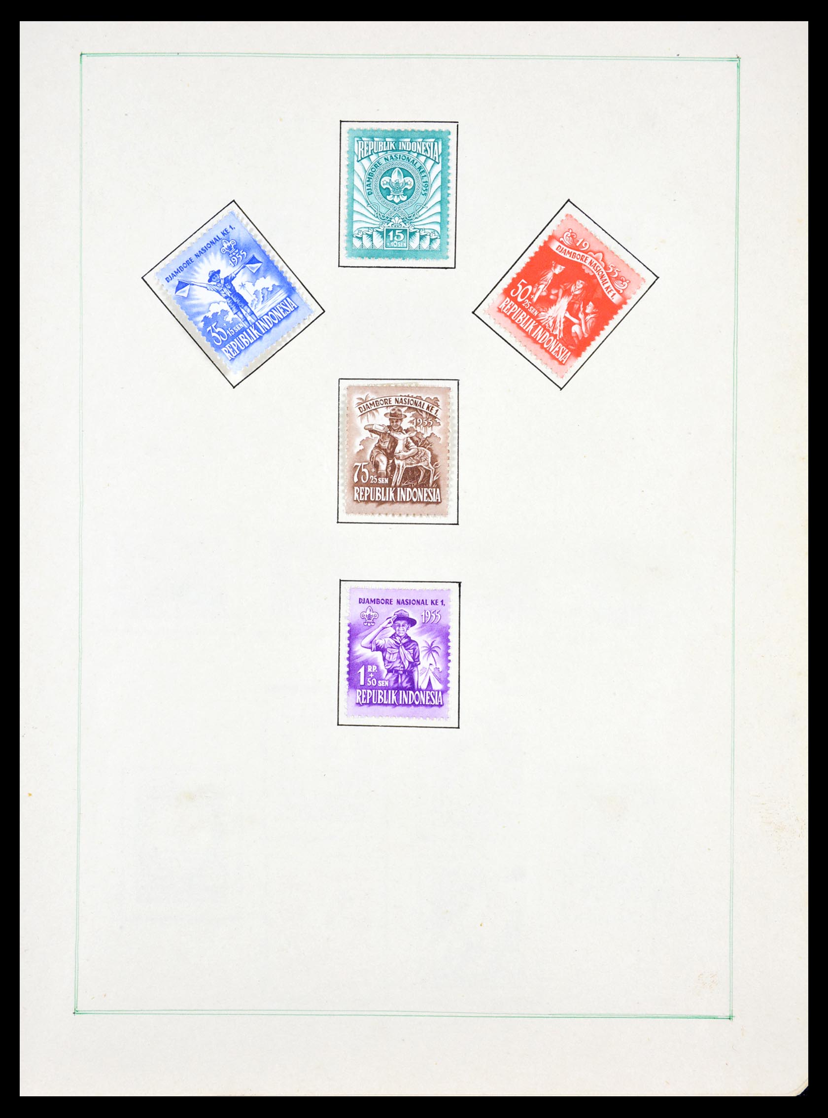 29537 010 - 29537 Indonesië 1949-1965.