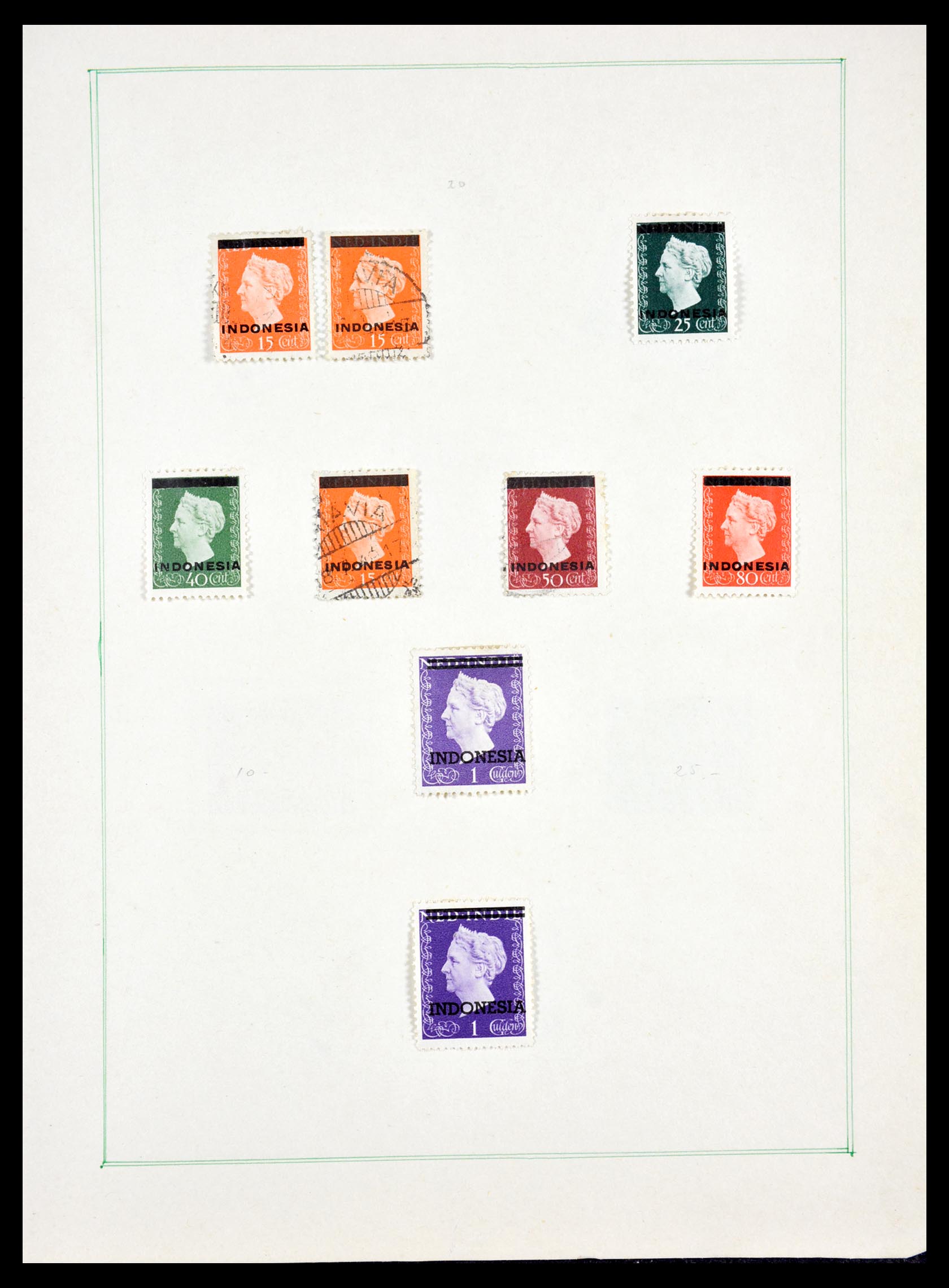 29537 013 - 29537 Indonesië 1949-1965.