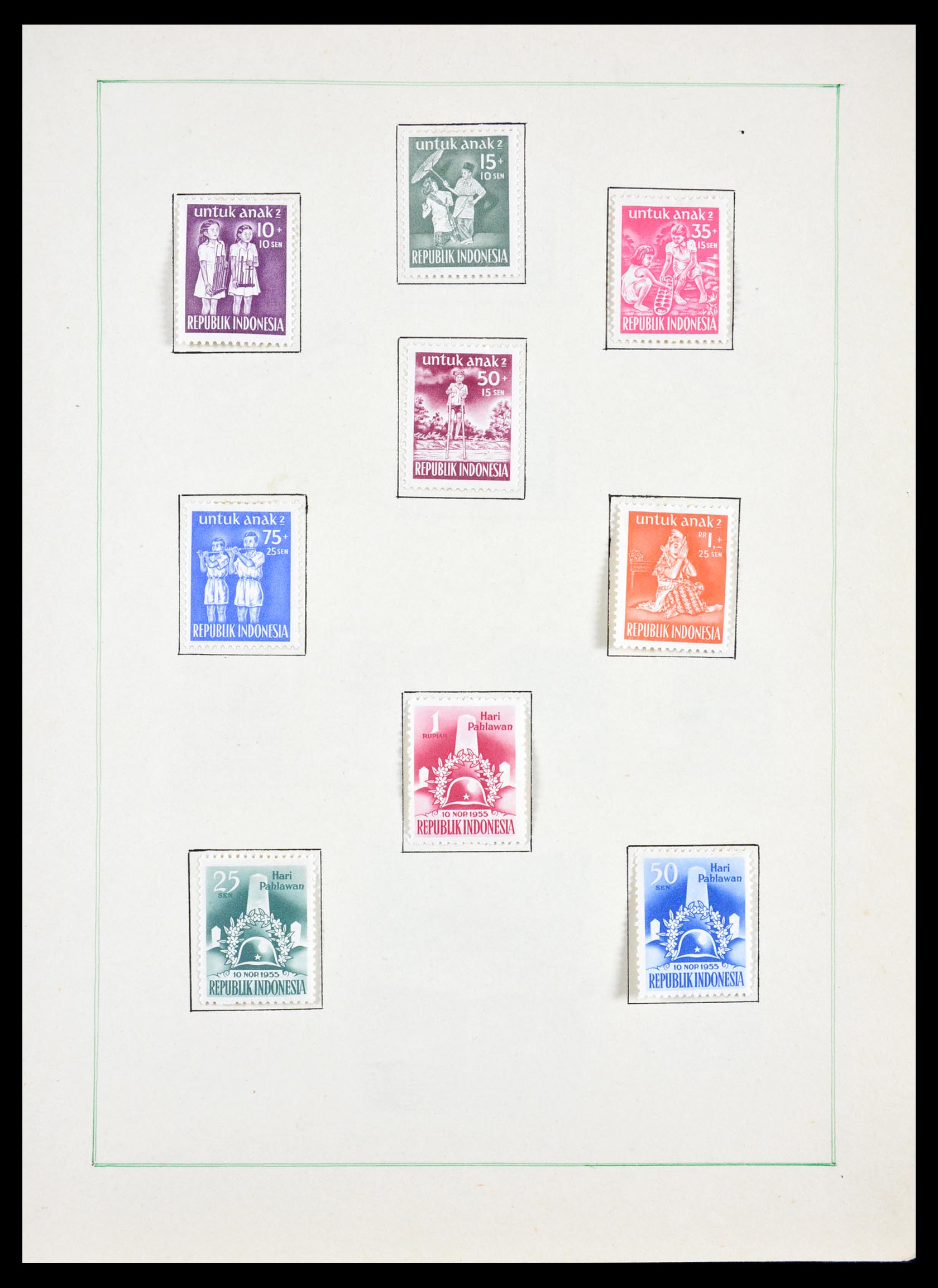 29537 015 - 29537 Indonesia 1949-1965.