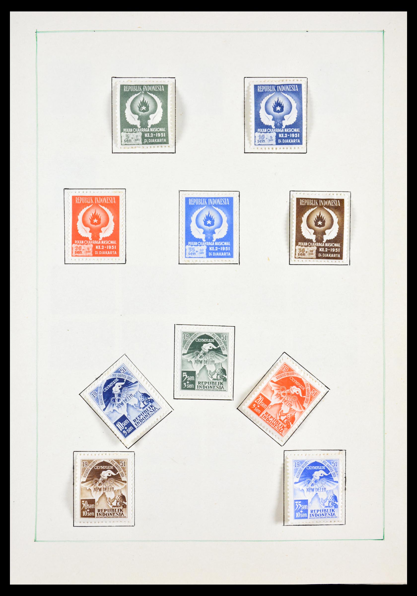 29537 018 - 29537 Indonesia 1949-1965.