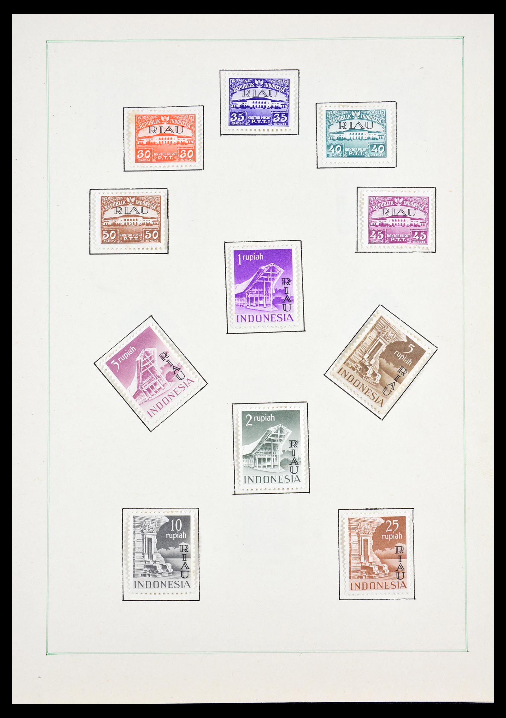 29537 029 - 29537 Indonesië 1949-1965.