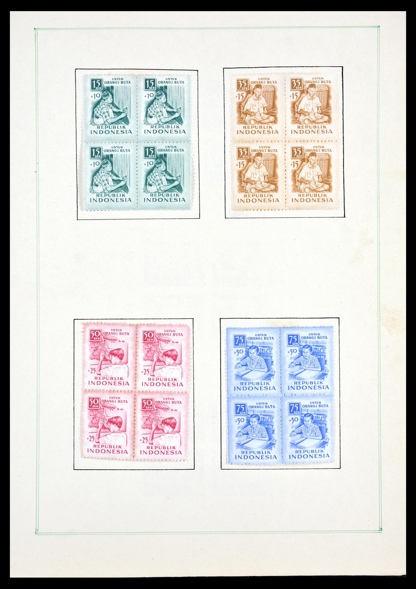29537 033 - 29537 Indonesië 1949-1965.