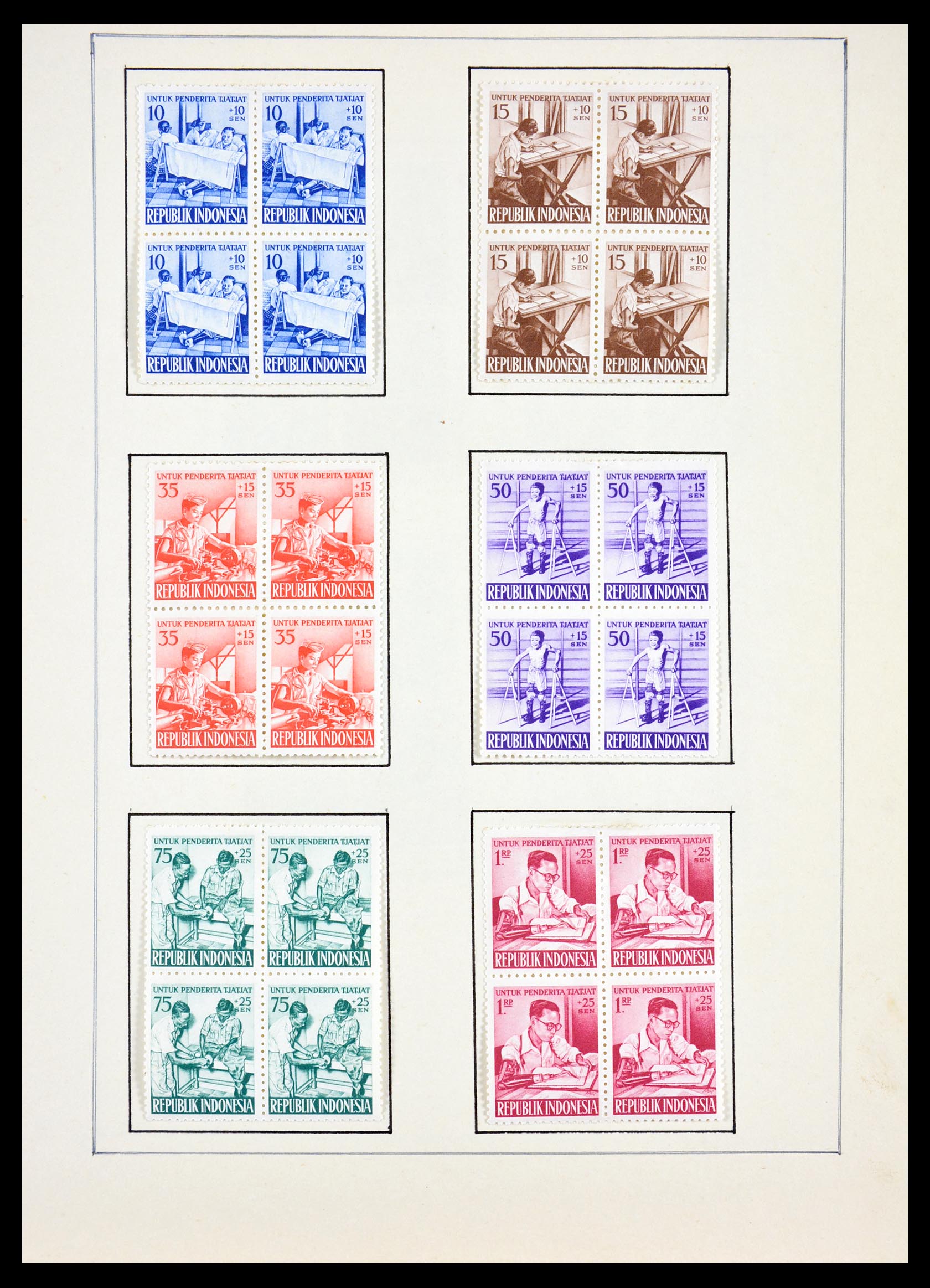29537 040 - 29537 Indonesië 1949-1965.