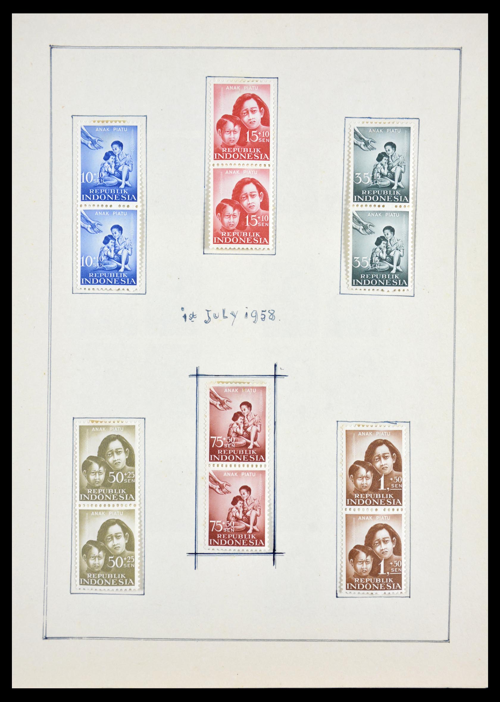 29537 045 - 29537 Indonesia 1949-1965.