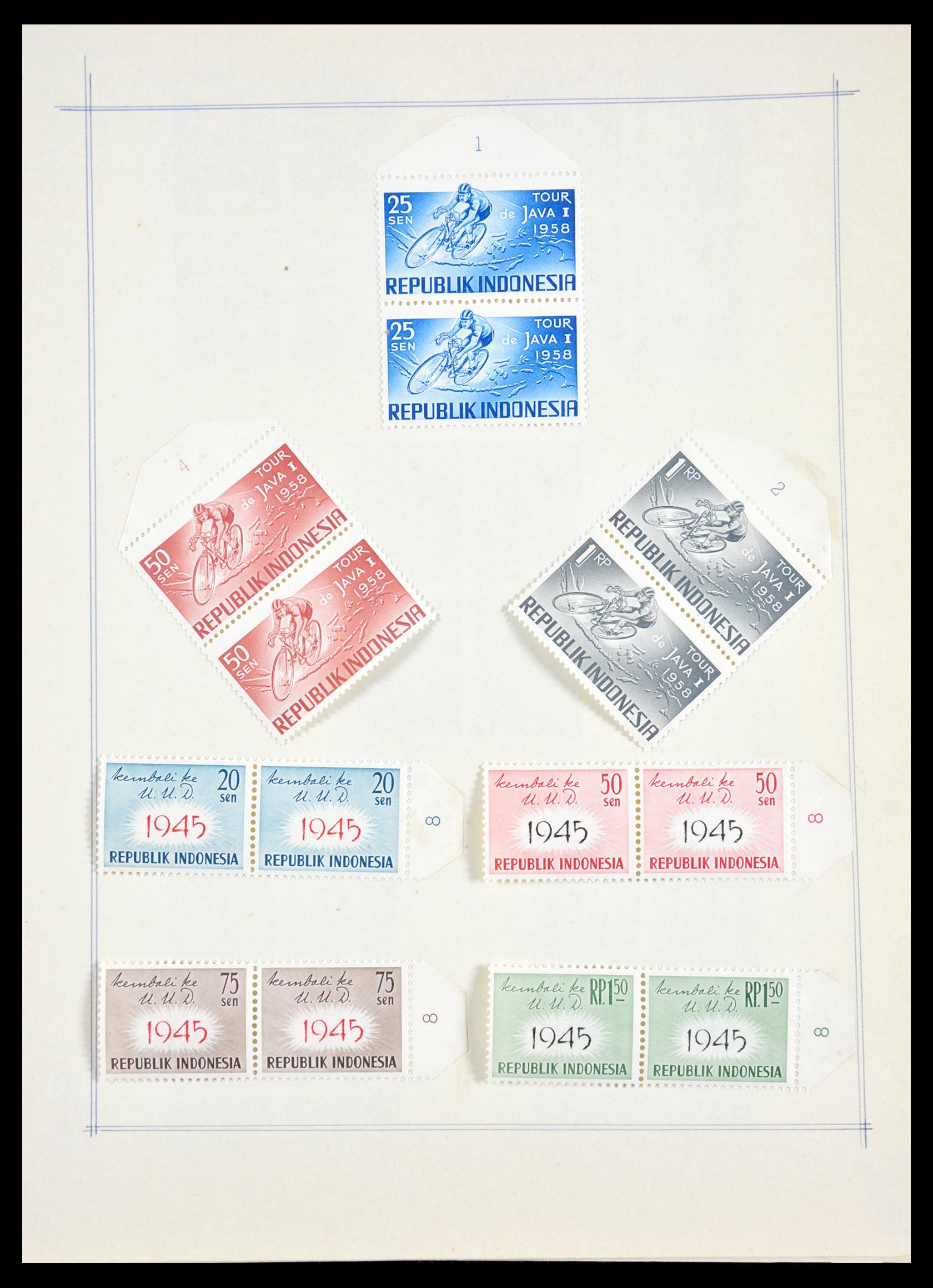 29537 050 - 29537 Indonesia 1949-1965.