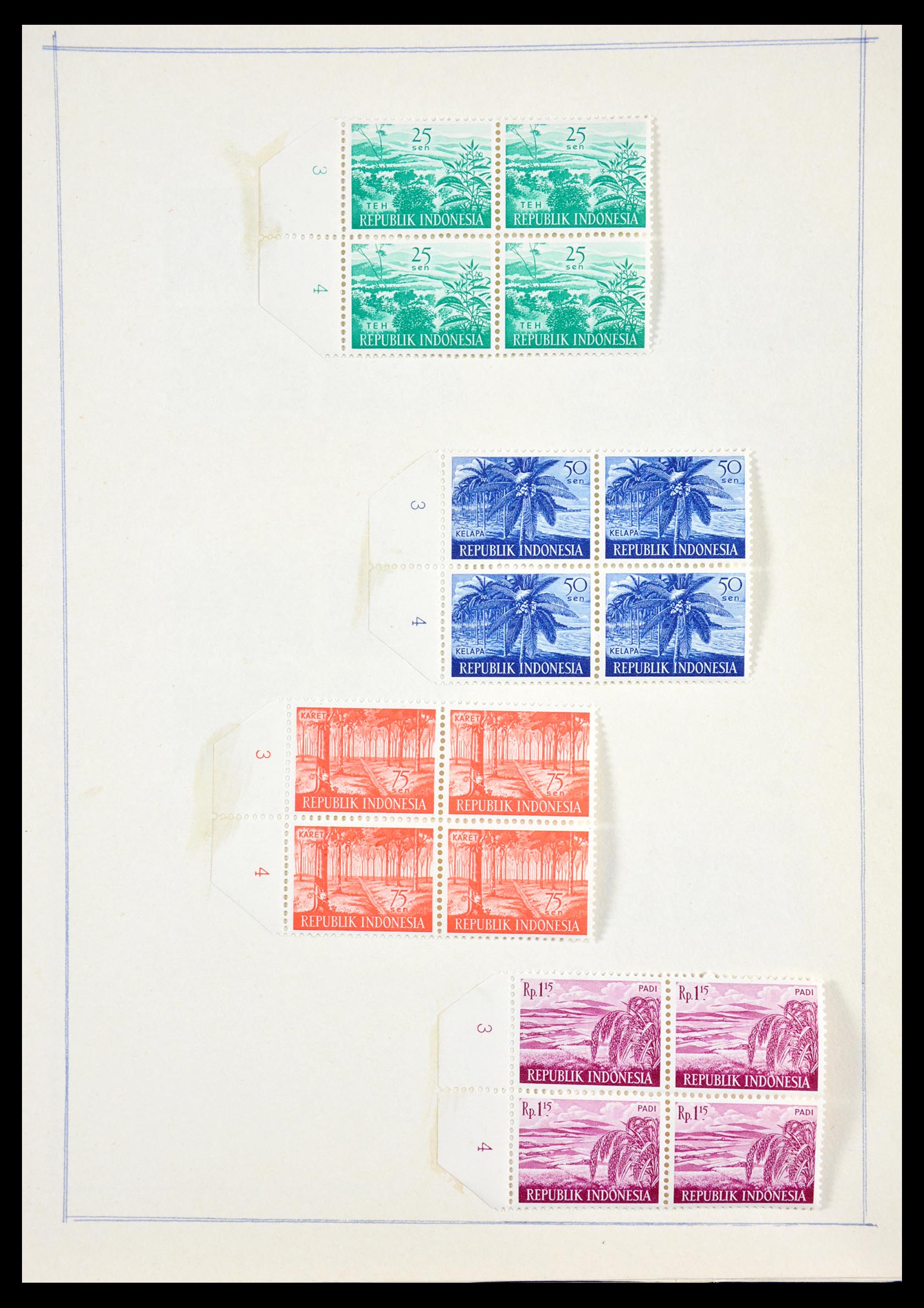29537 058 - 29537 Indonesië 1949-1965.