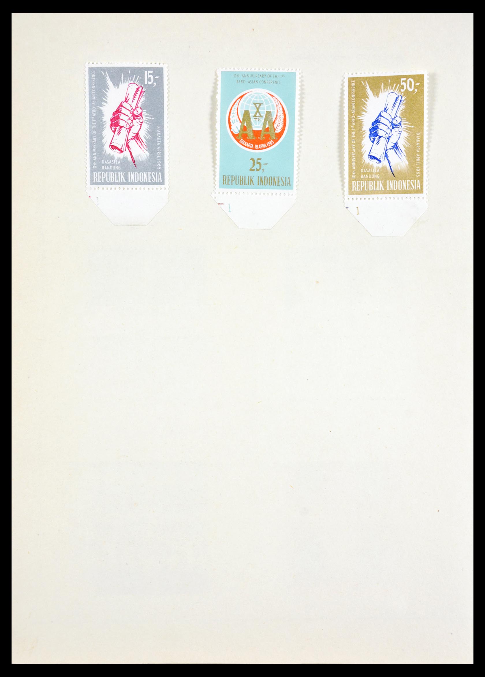 29537 061 - 29537 Indonesia 1949-1965.