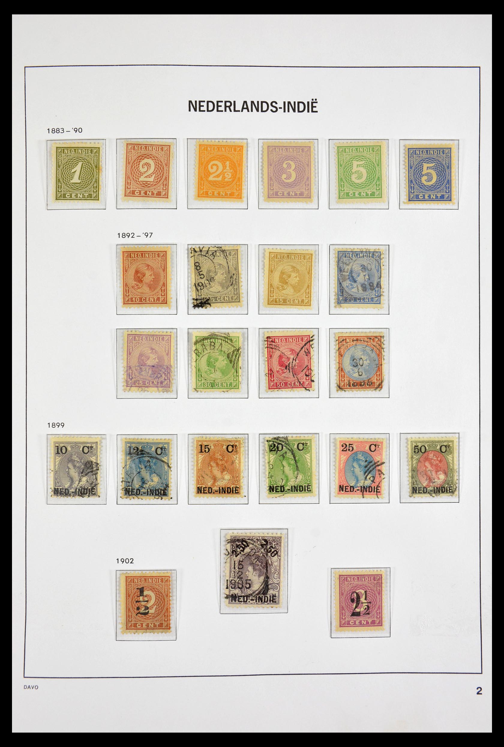 29561 002 - 29561 Dutch east Indies 1864-1948.