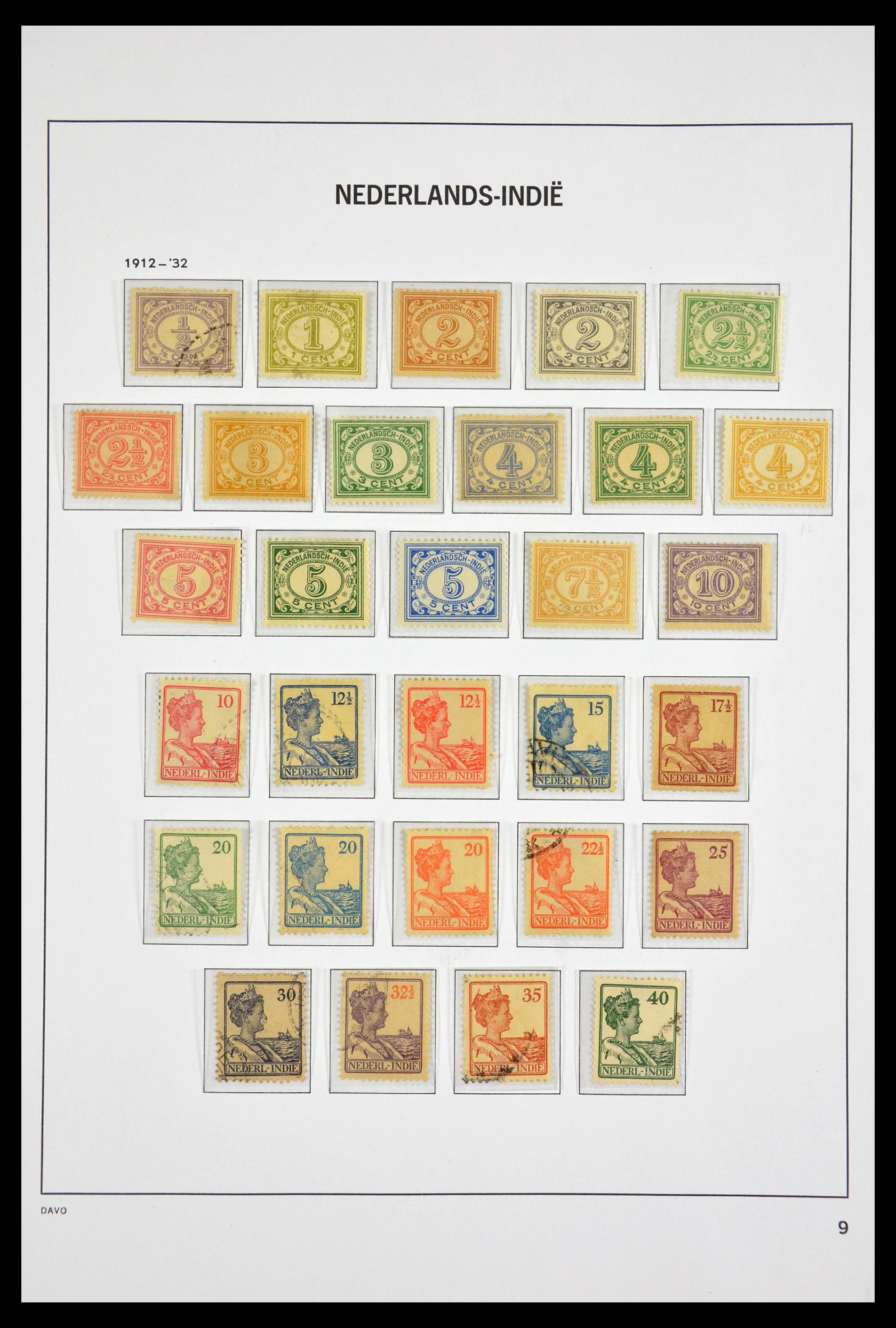 29561 009 - 29561 Dutch east Indies 1864-1948.