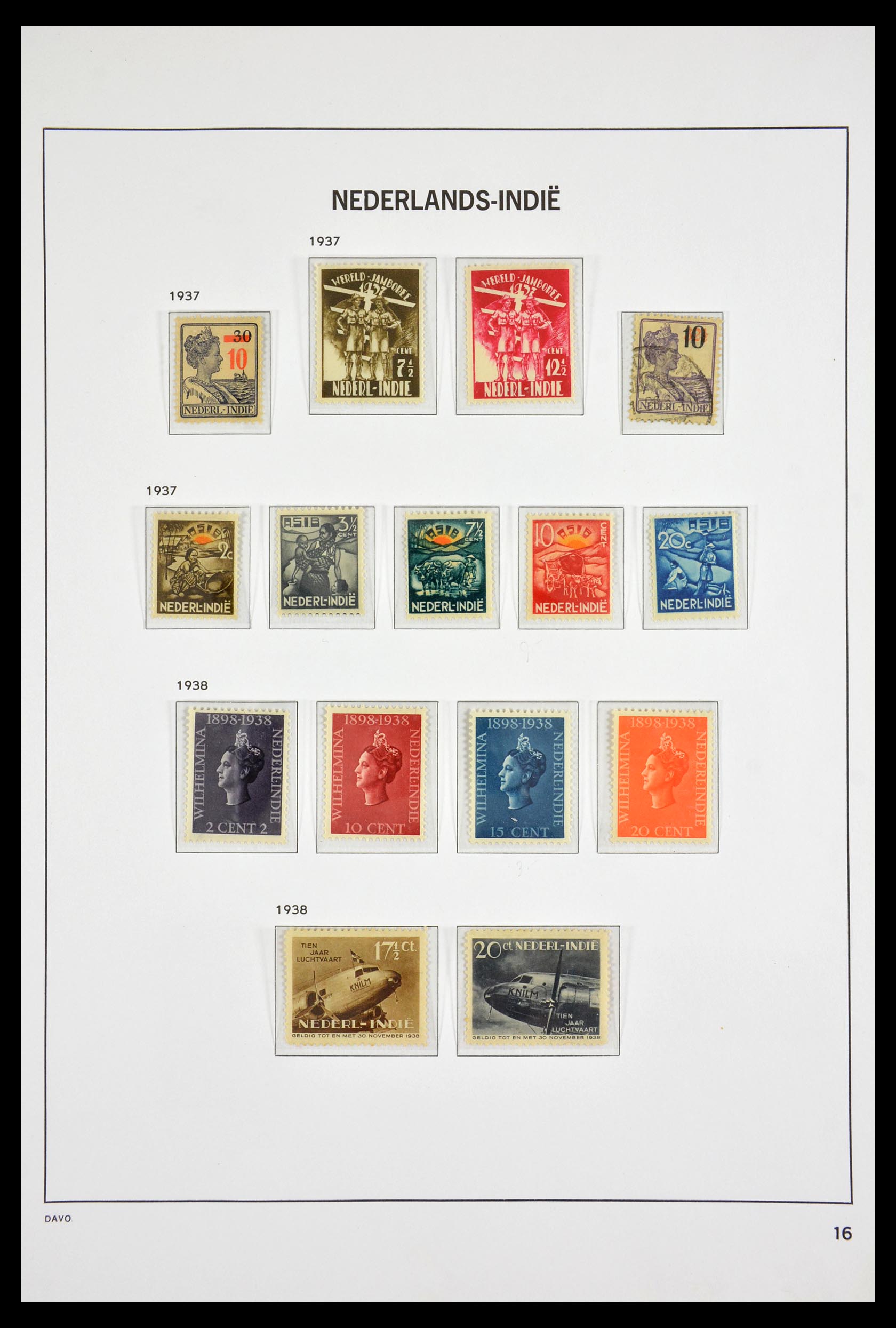 29561 016 - 29561 Dutch east Indies 1864-1948.