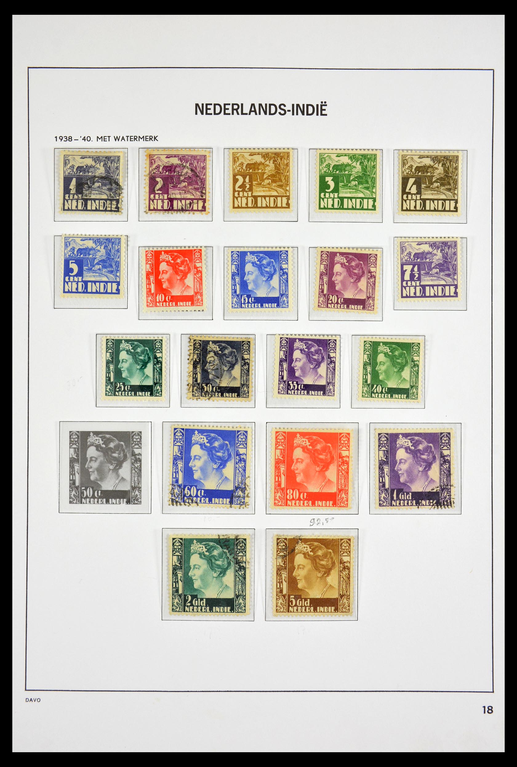 29561 018 - 29561 Dutch east Indies 1864-1948.