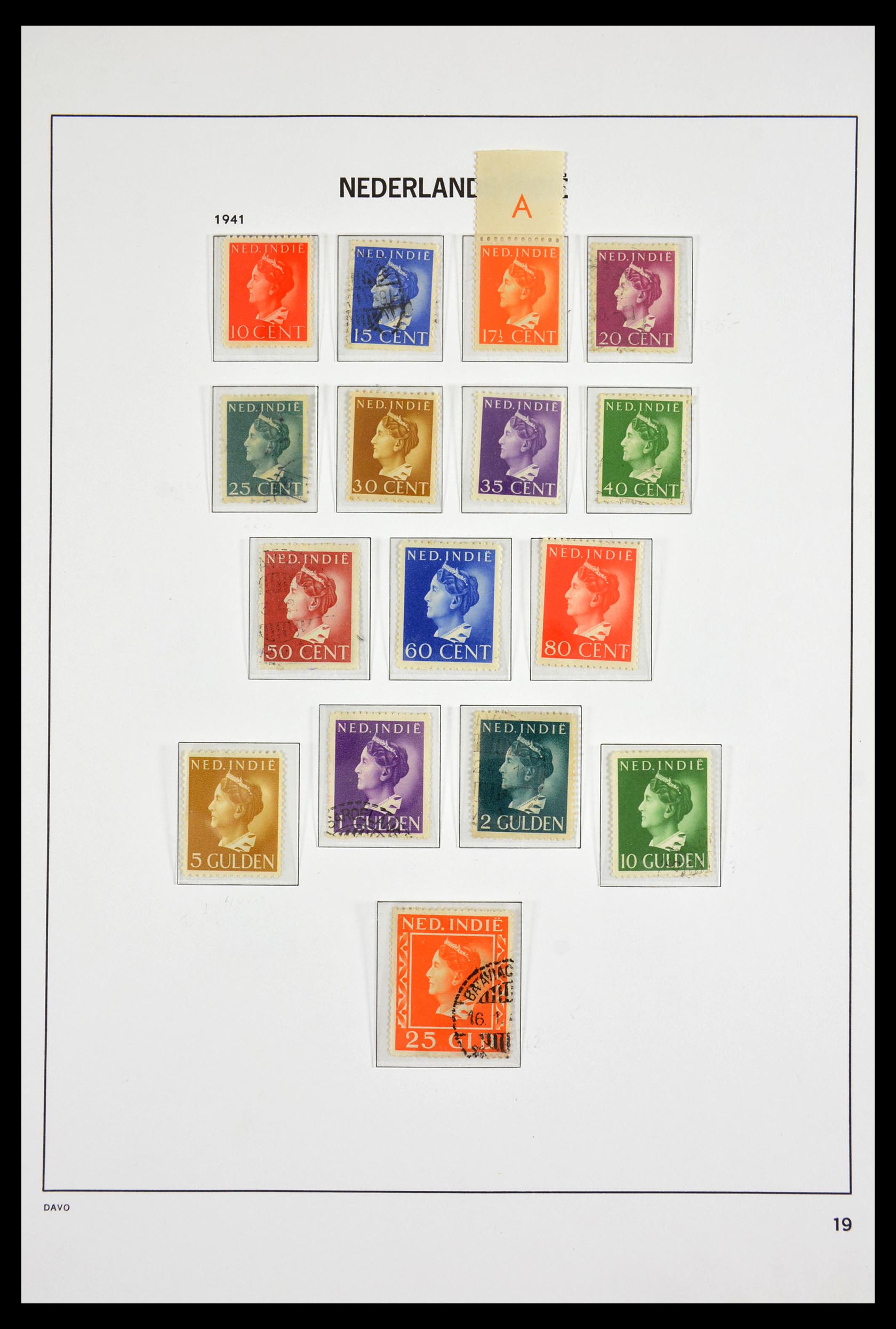 29561 019 - 29561 Dutch east Indies 1864-1948.