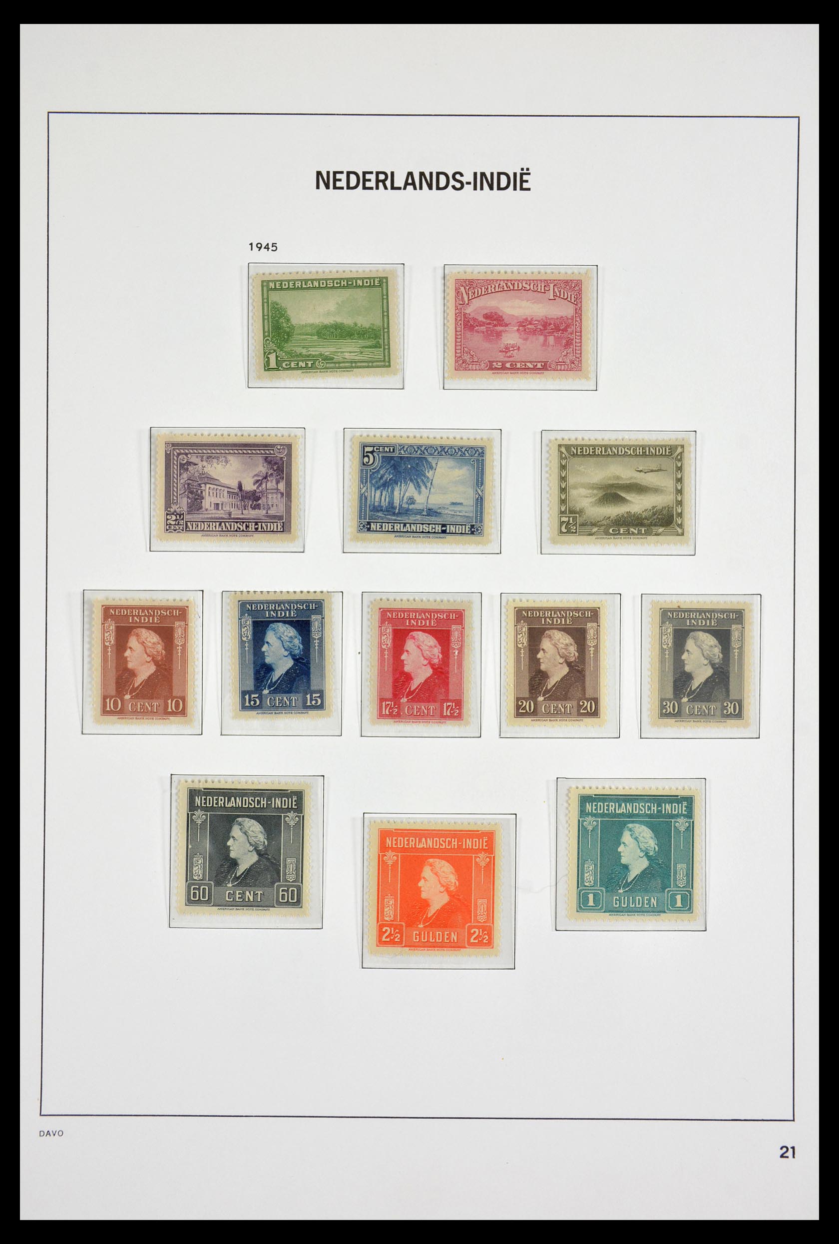 29561 021 - 29561 Dutch east Indies 1864-1948.