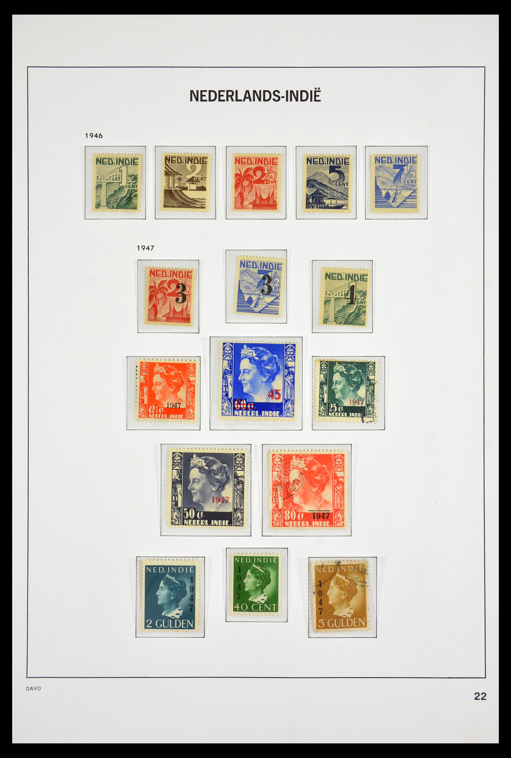 29561 022 - 29561 Dutch east Indies 1864-1948.