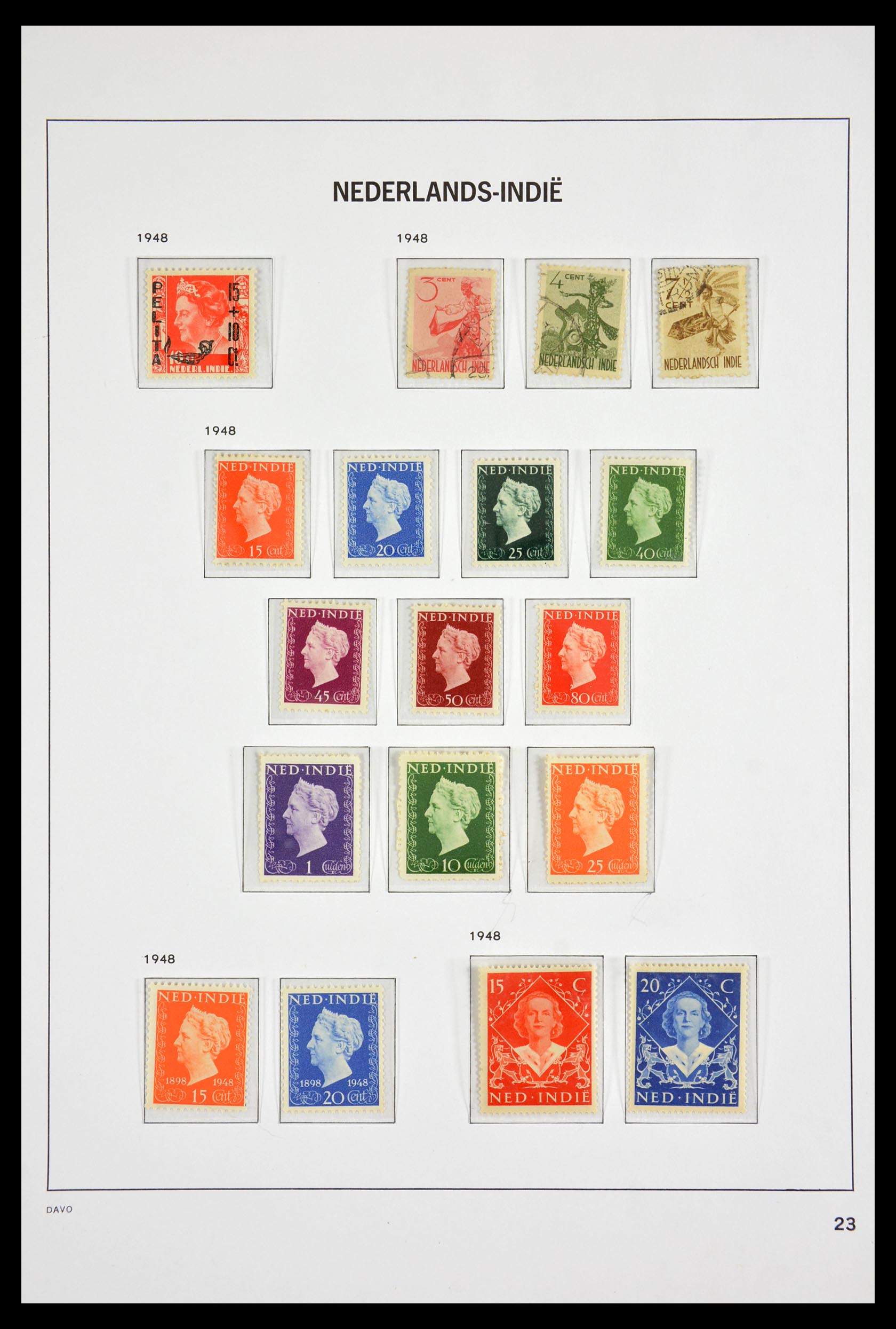 29561 023 - 29561 Dutch east Indies 1864-1948.