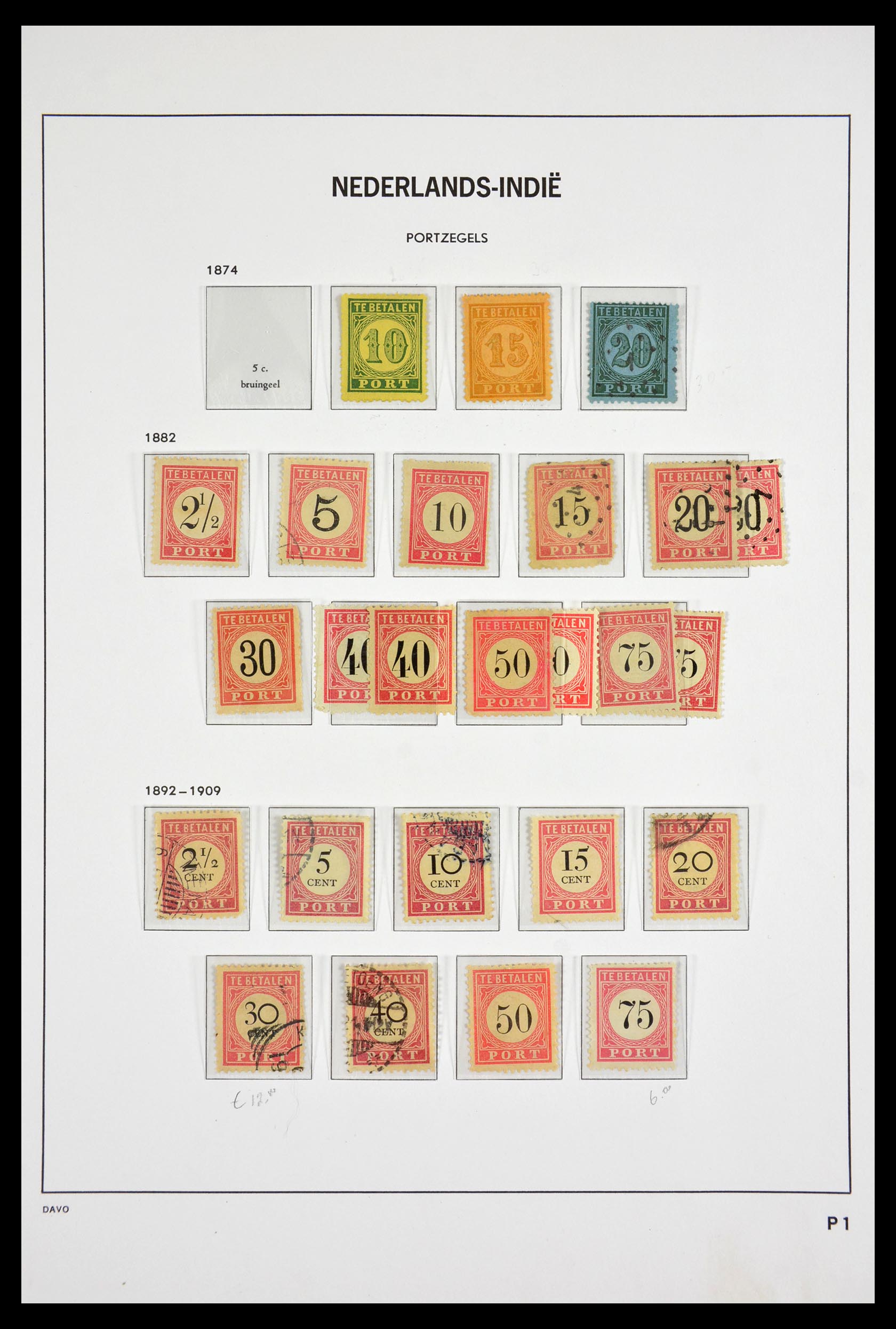 29561 026 - 29561 Dutch east Indies 1864-1948.