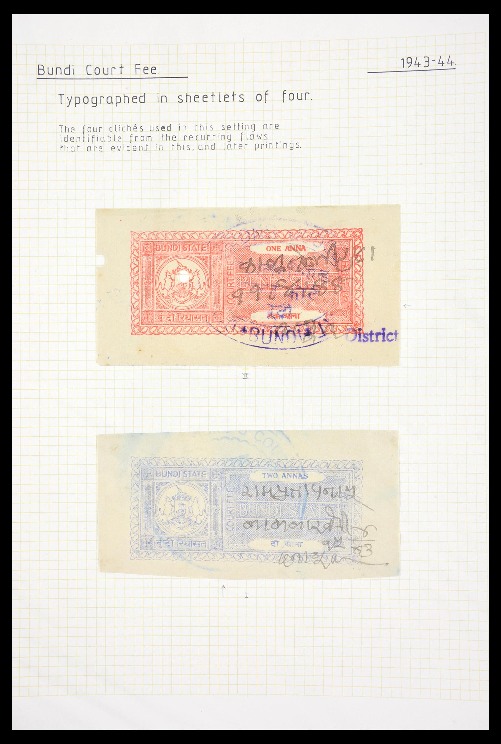 29571 178 - 29571 Indiase Staten fiscaal 1884-1951.
