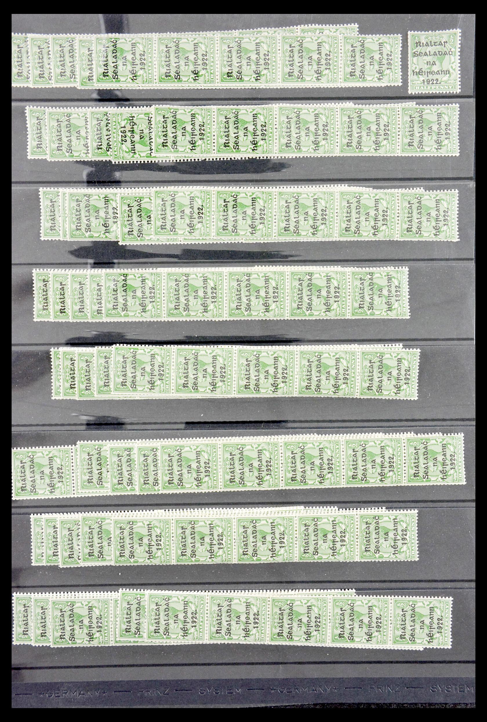 29573 002 - 29573 Ierland 1922 rolzegels.