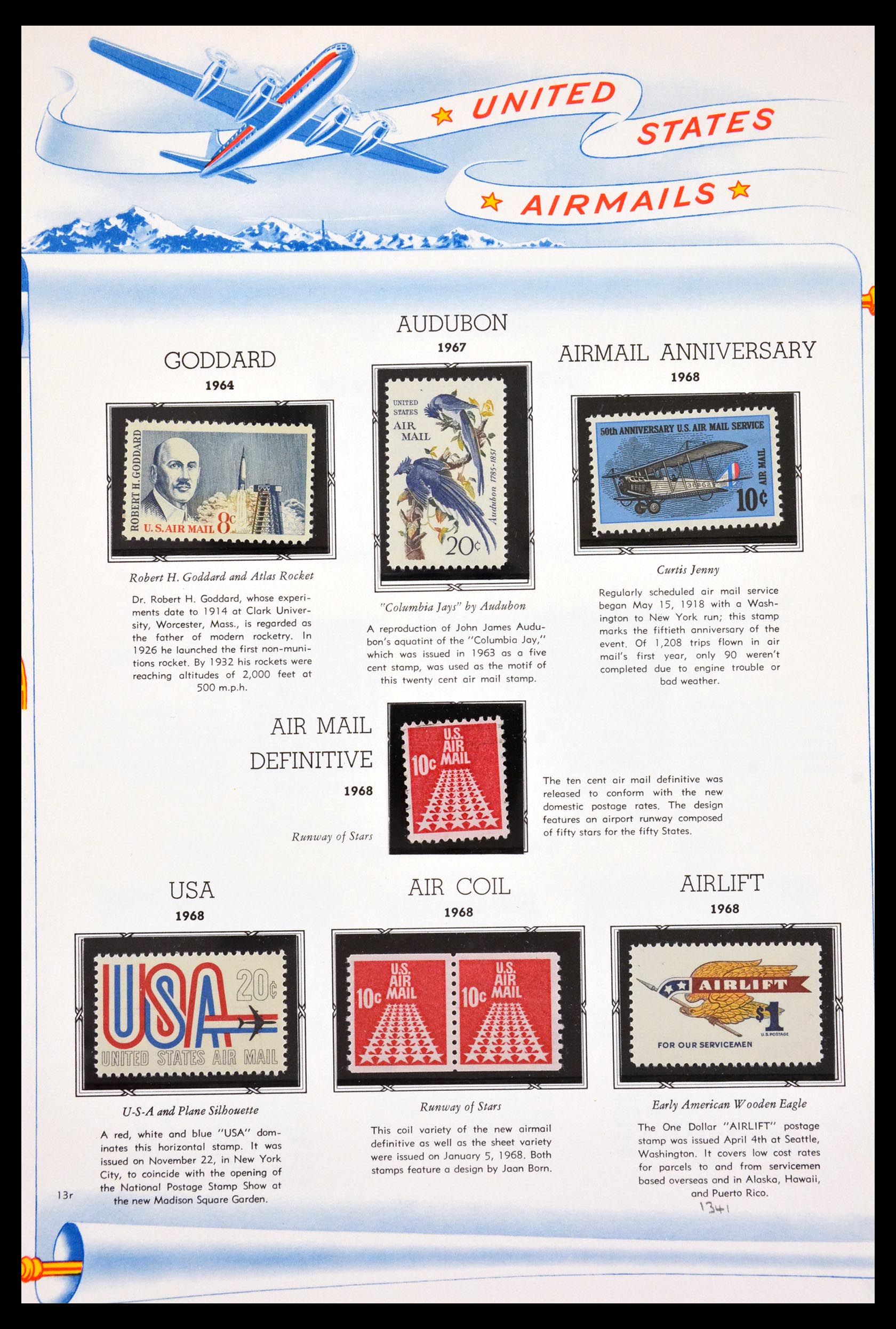 29576 034 - 29576 USA luchtpost 1918-1983.