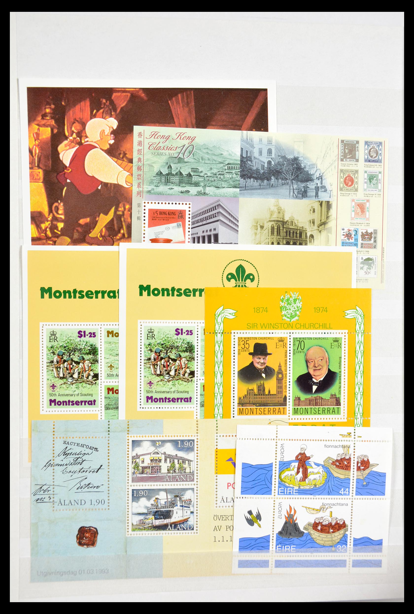 29584 097 - 29584 World souvenir sheets 1980-2011.