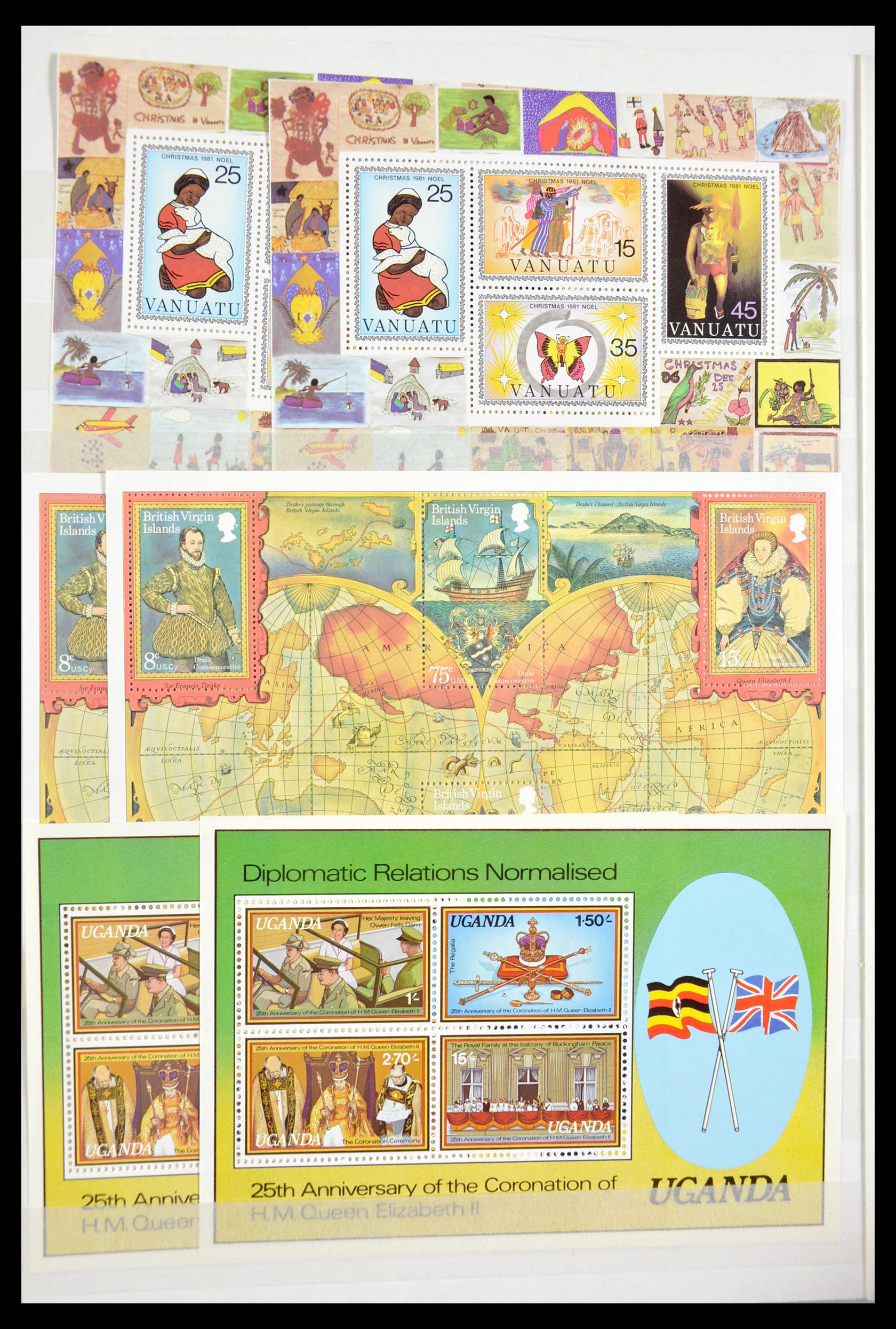 29584 099 - 29584 World souvenir sheets 1980-2011.